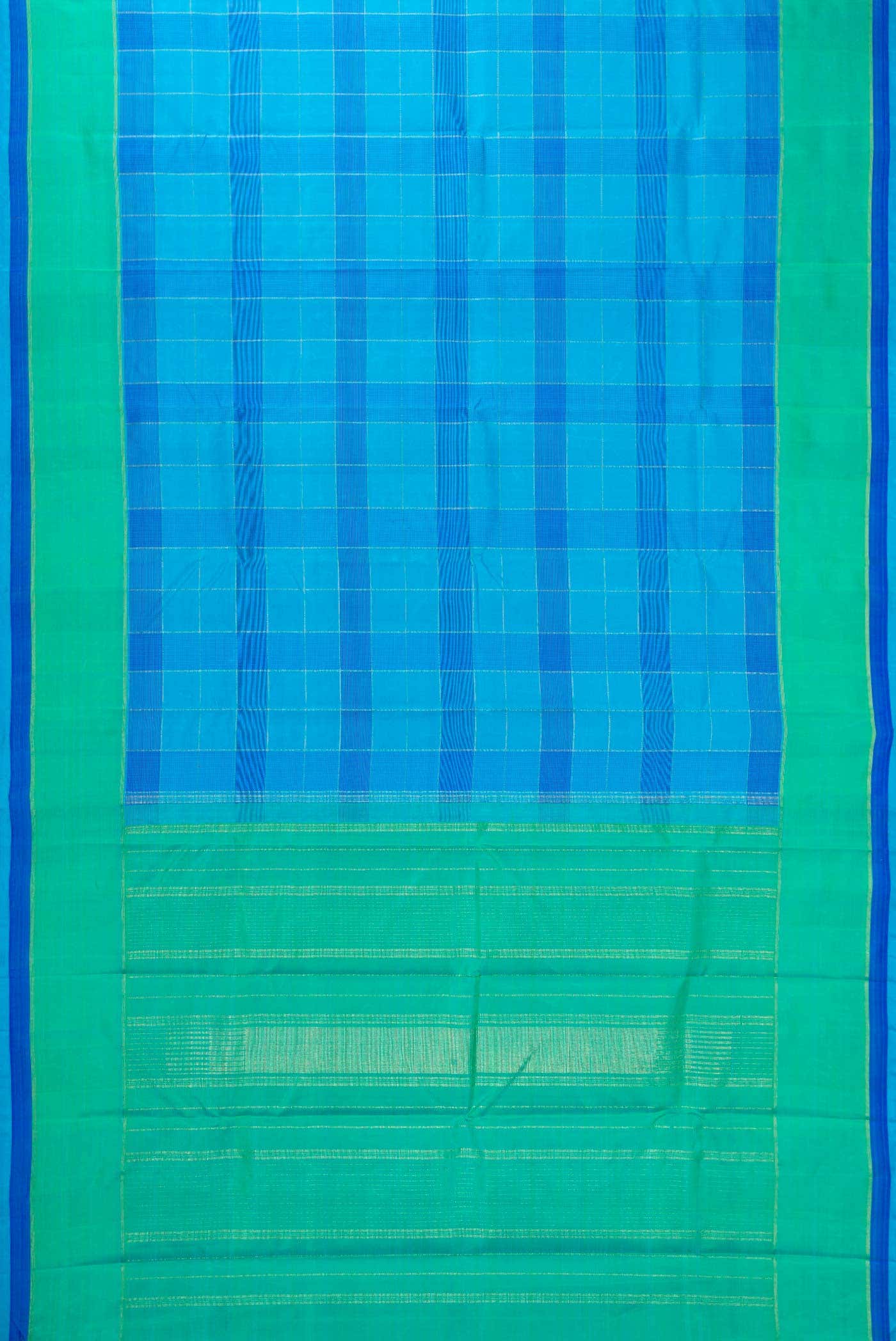 Pure Silk Pure Zari Multi Kanchipuram Saree