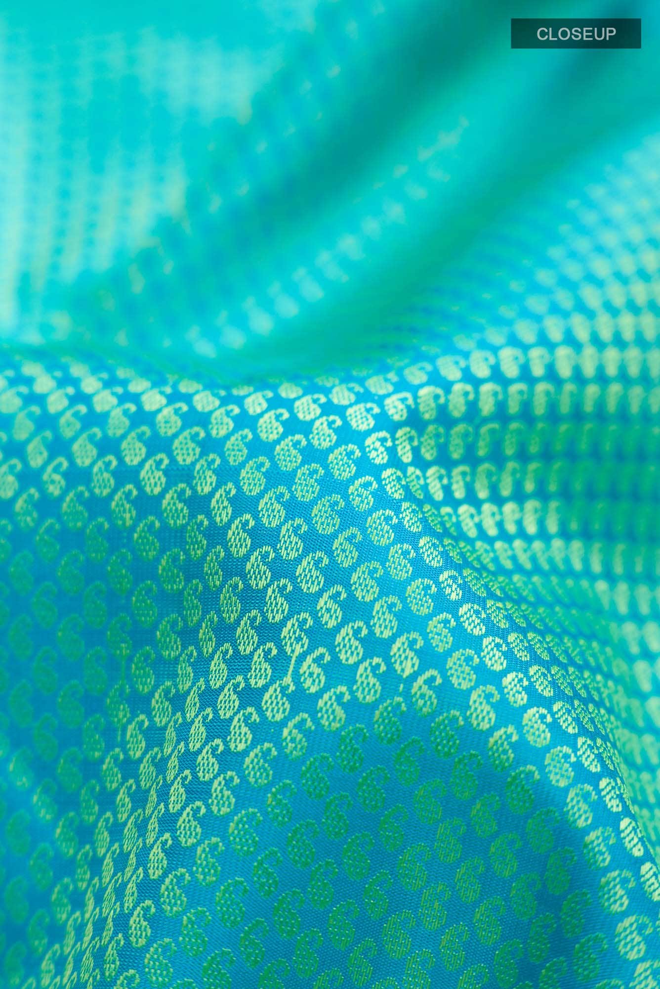 Blue Kanchipuram Silk Saree