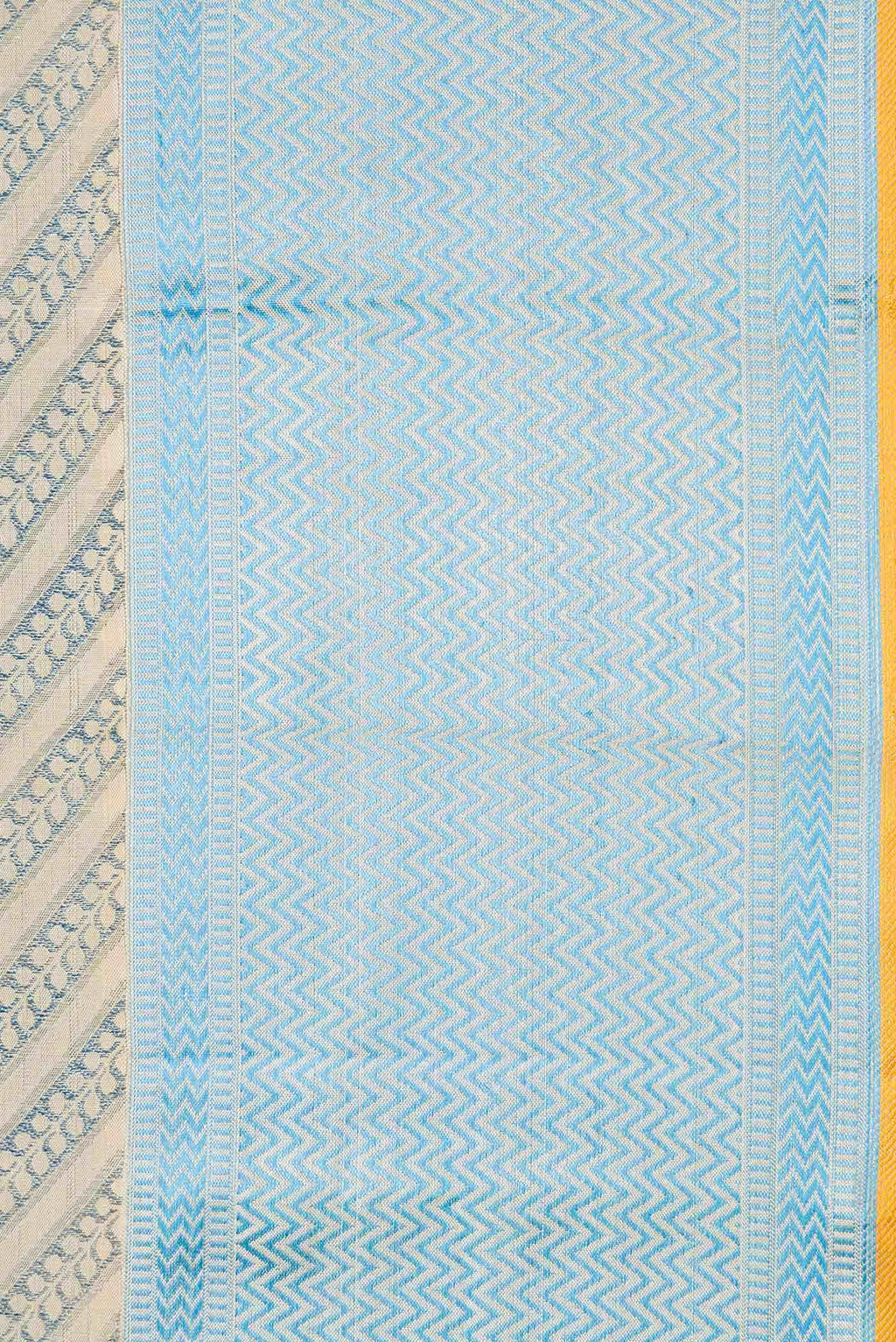 Beige Kanchipuram Silk Saree