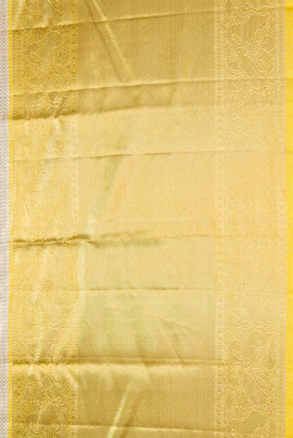 Pure Silk Pure Zari Dark Beige Dual Tone Kanchipuram Tissue Saree