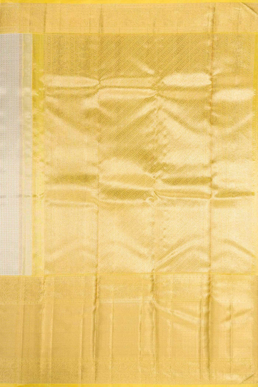 Pure Silk Pure Zari Dark Beige Dual Tone Kanchipuram Tissue Saree