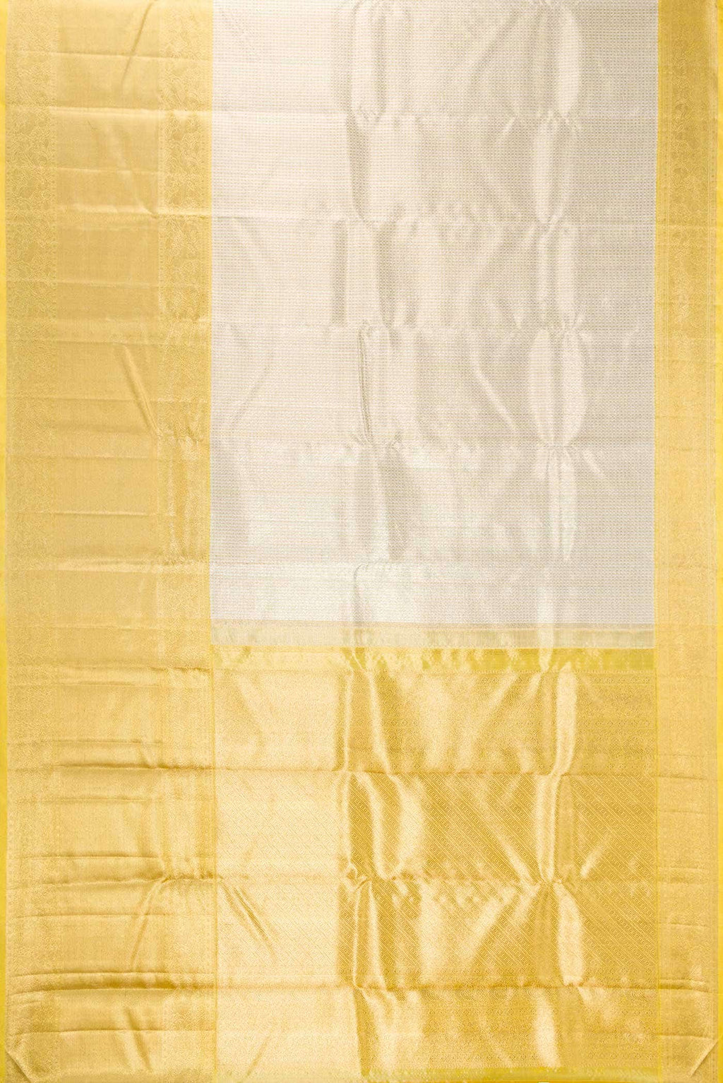 Pure Silk Pure Zari Dark Beige Dual Tone Kanchipuram Tissue Saree