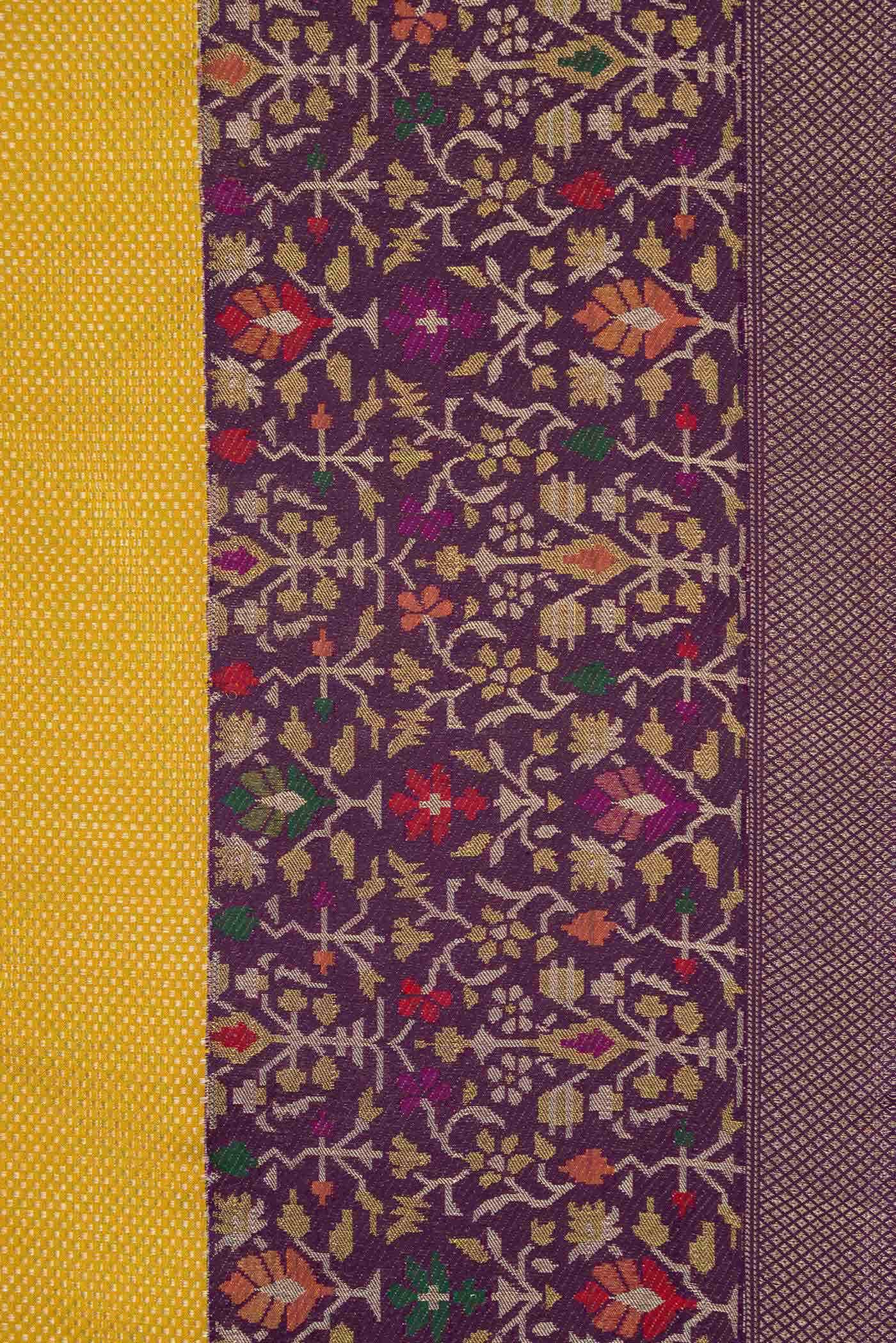 Pure Silk Pure Zari Gold Kanchipuram Tissue Saree