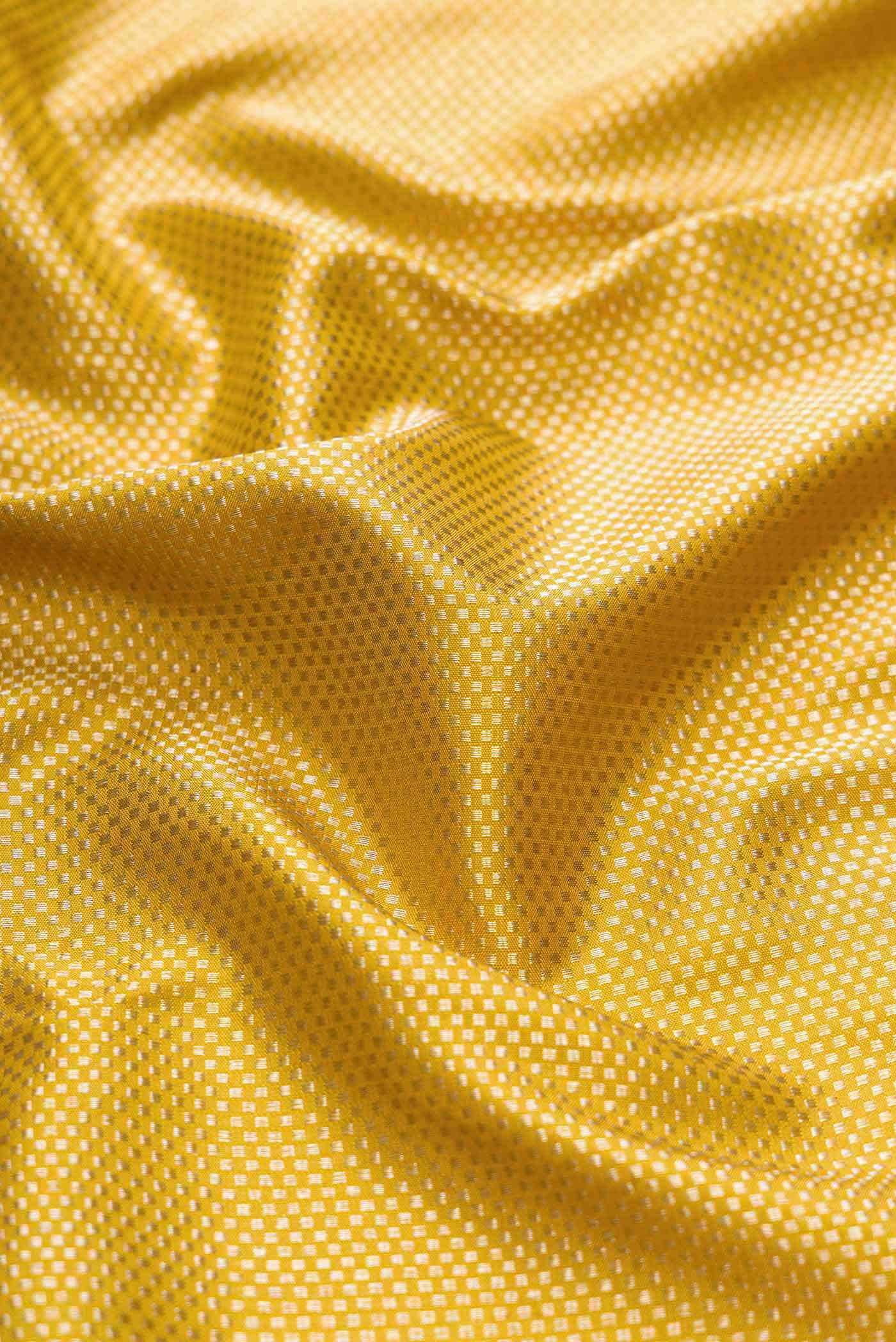 Pure Silk Pure Zari Gold Kanjivaram Tissue Saree