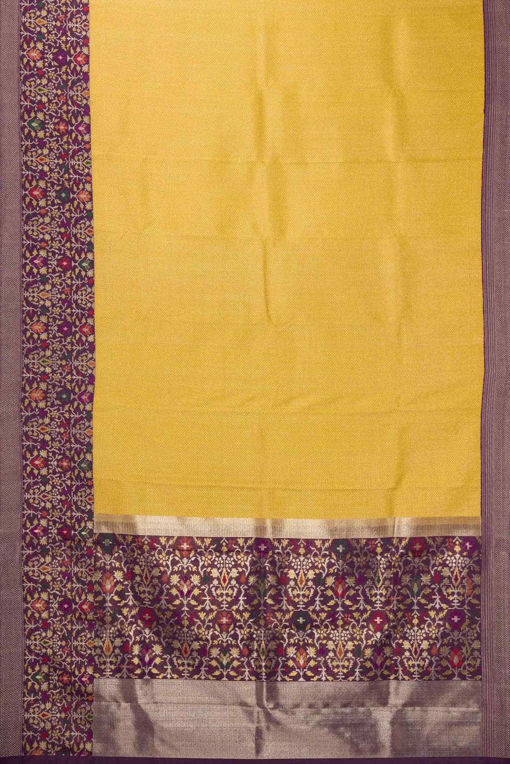 Pure Silk Pure Zari Gold Kanchipuram Tissue Saree