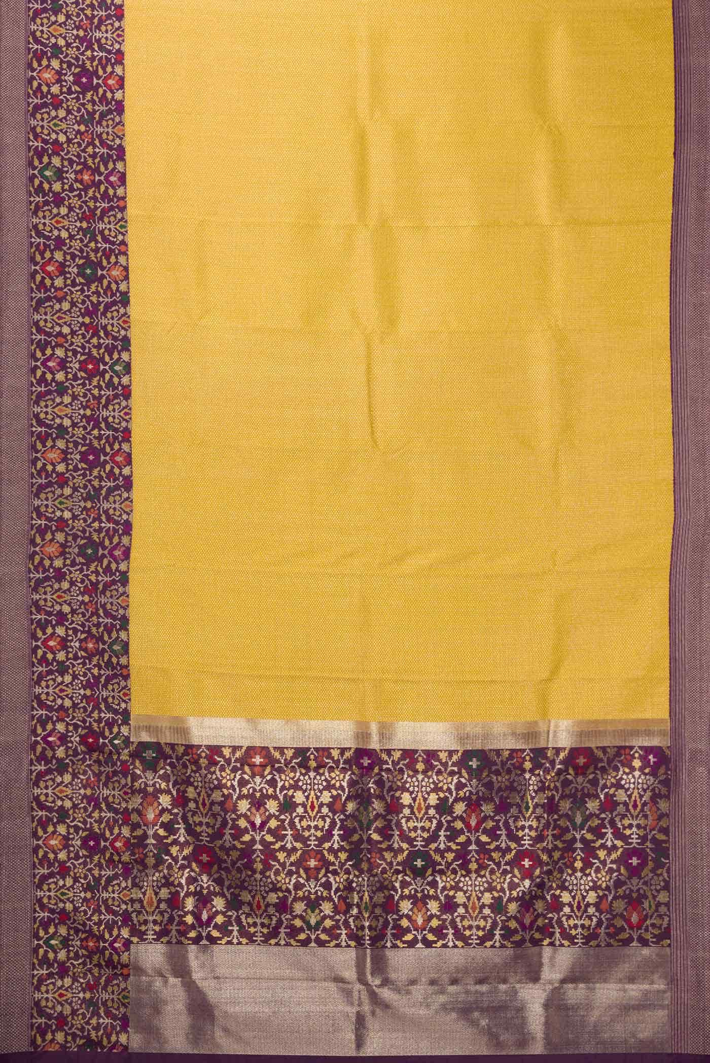 Pure Silk Pure Zari Gold Kanchipuram Tissue Saree