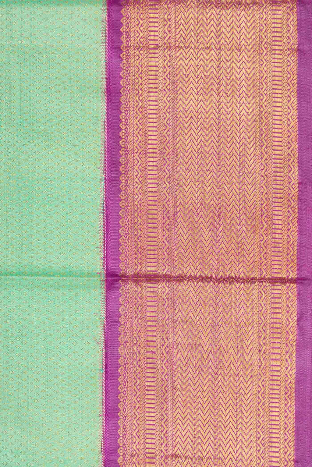 Light Green Kanchipuram Silk Saree