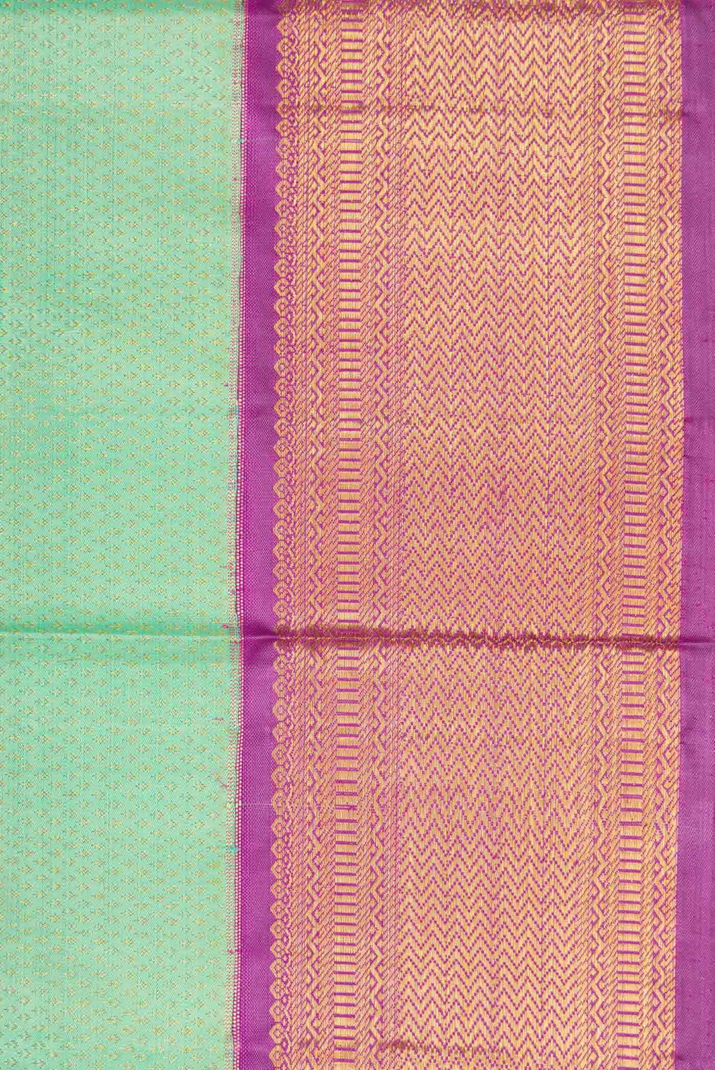 Light Green Kanchipuram Silk Saree