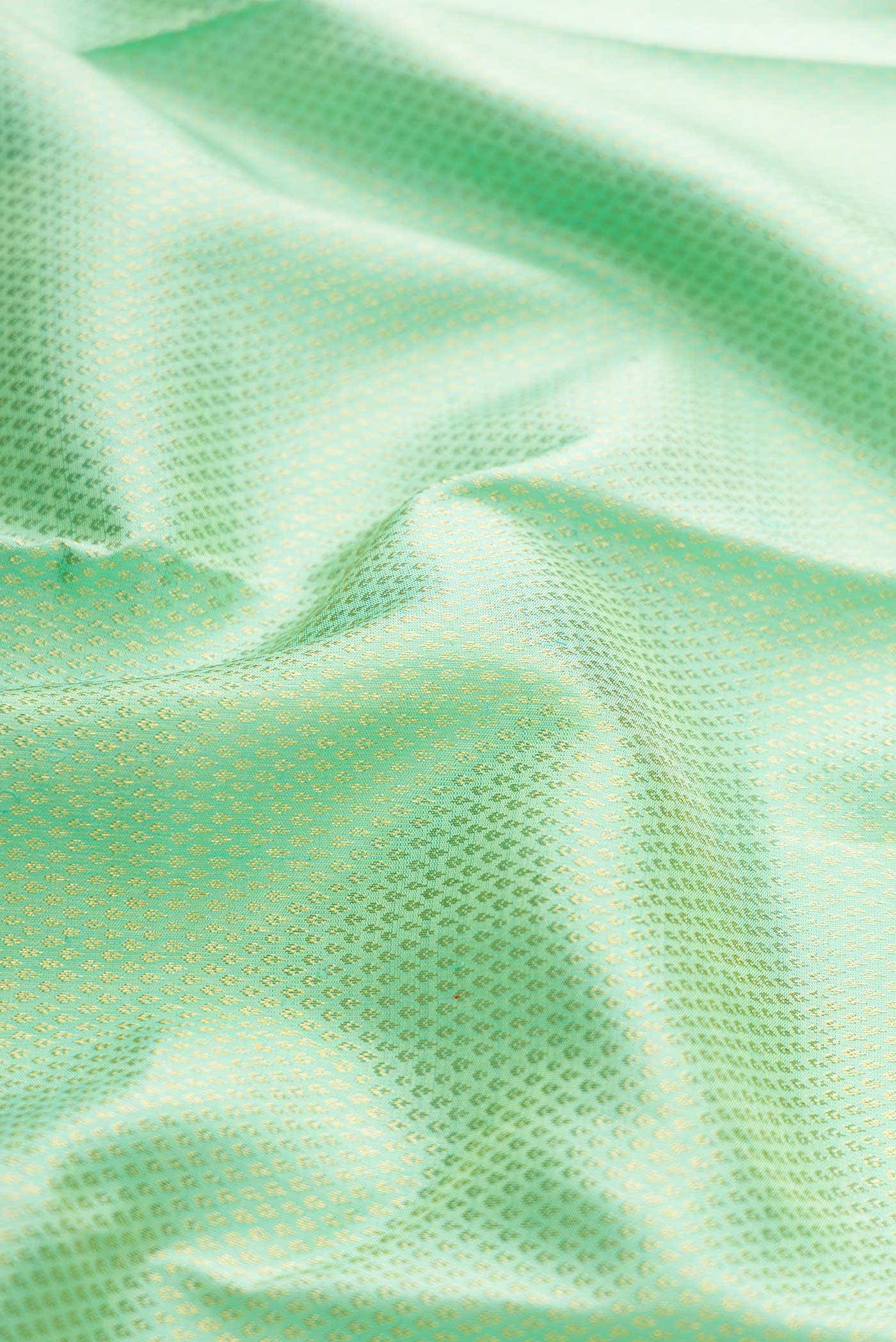 Light Green Kanchipuram Silk Saree