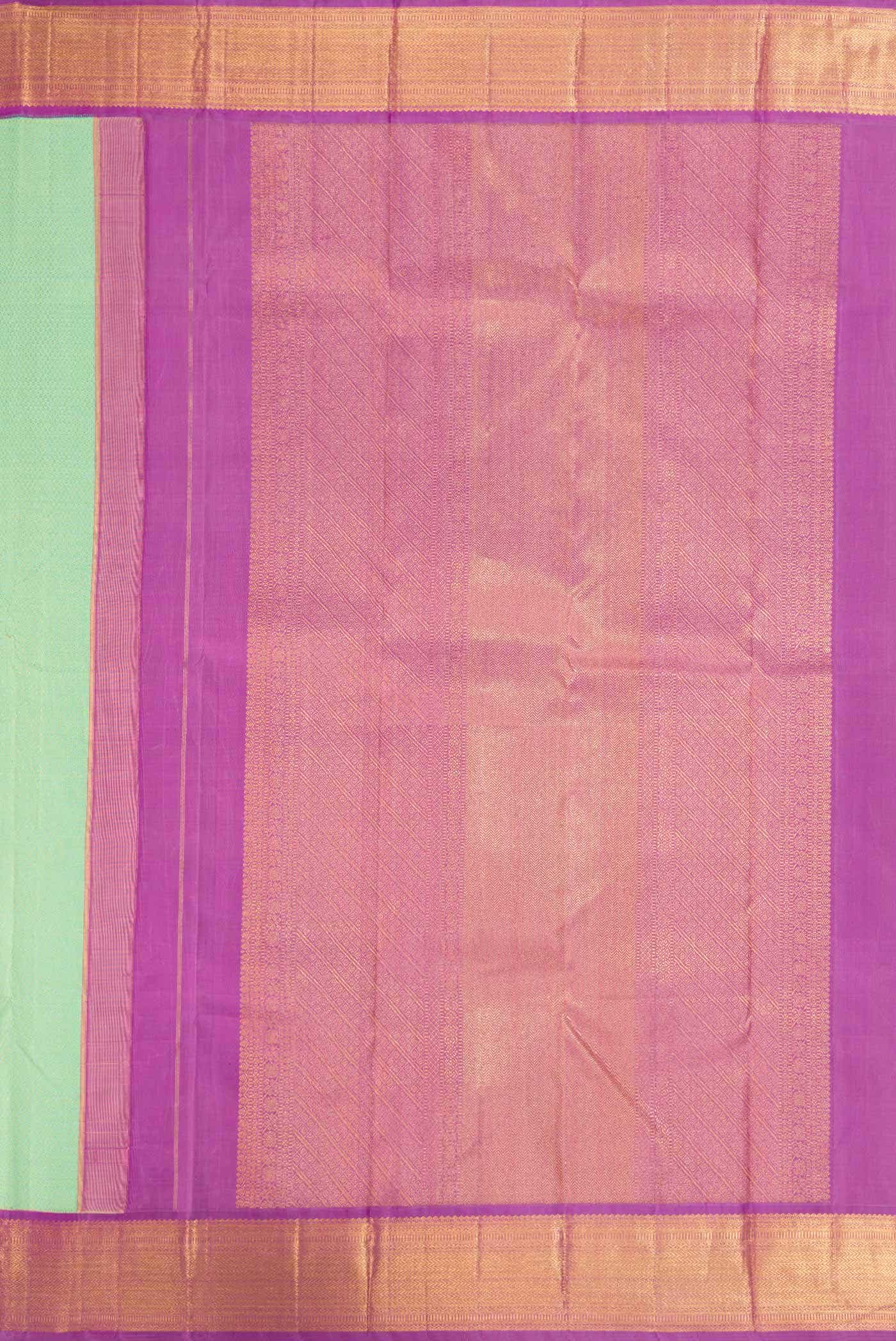 Light Green Kanchipuram Silk Saree