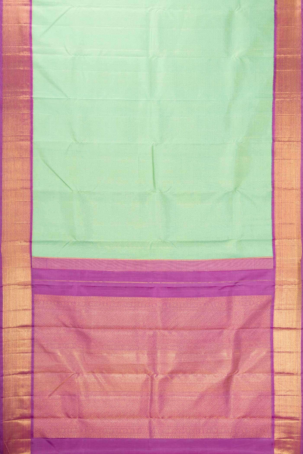 Light Green Kanchipuram Silk Saree