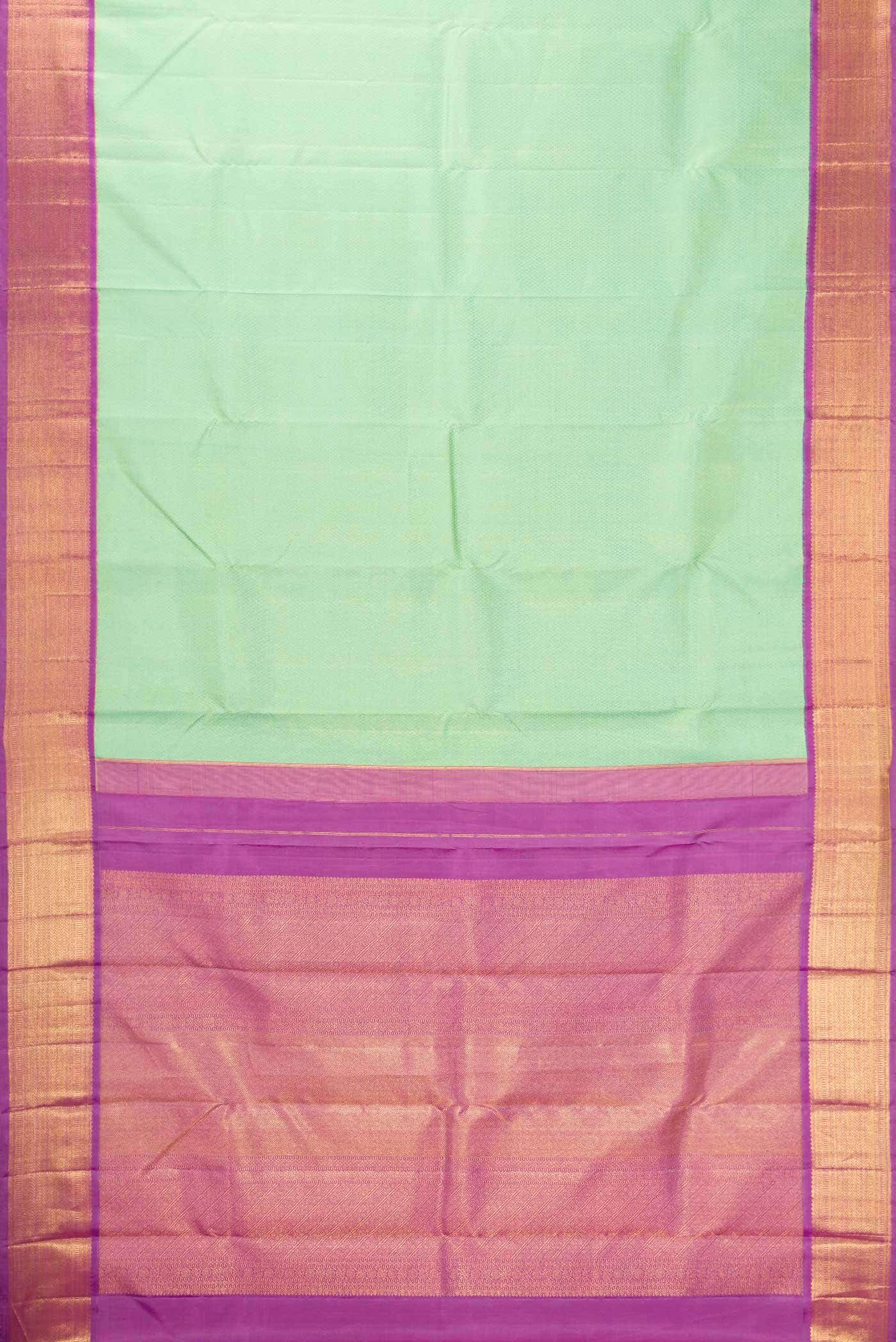Light Green Kanchipuram Silk Saree