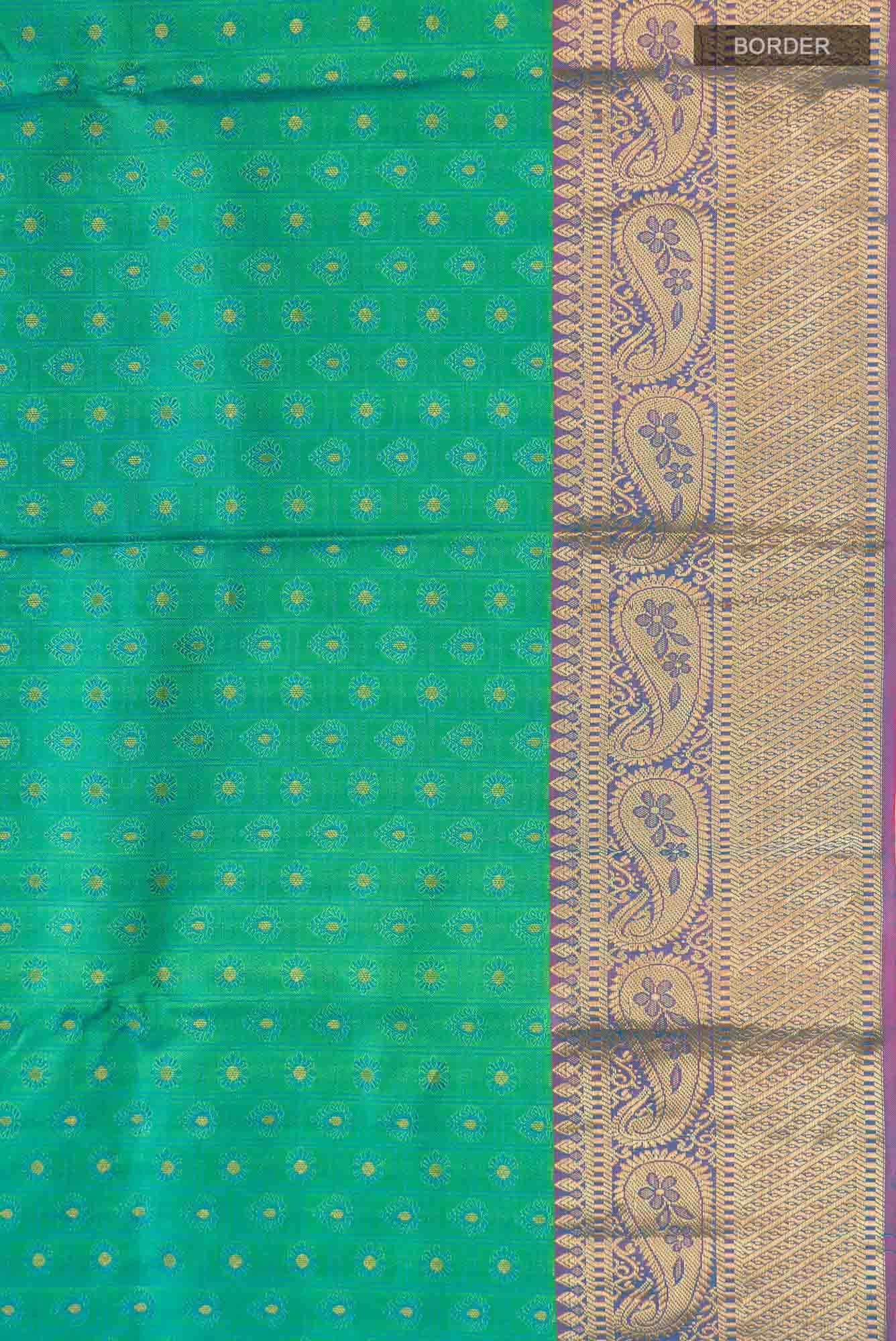 Green Kanchipuram Silk Saree