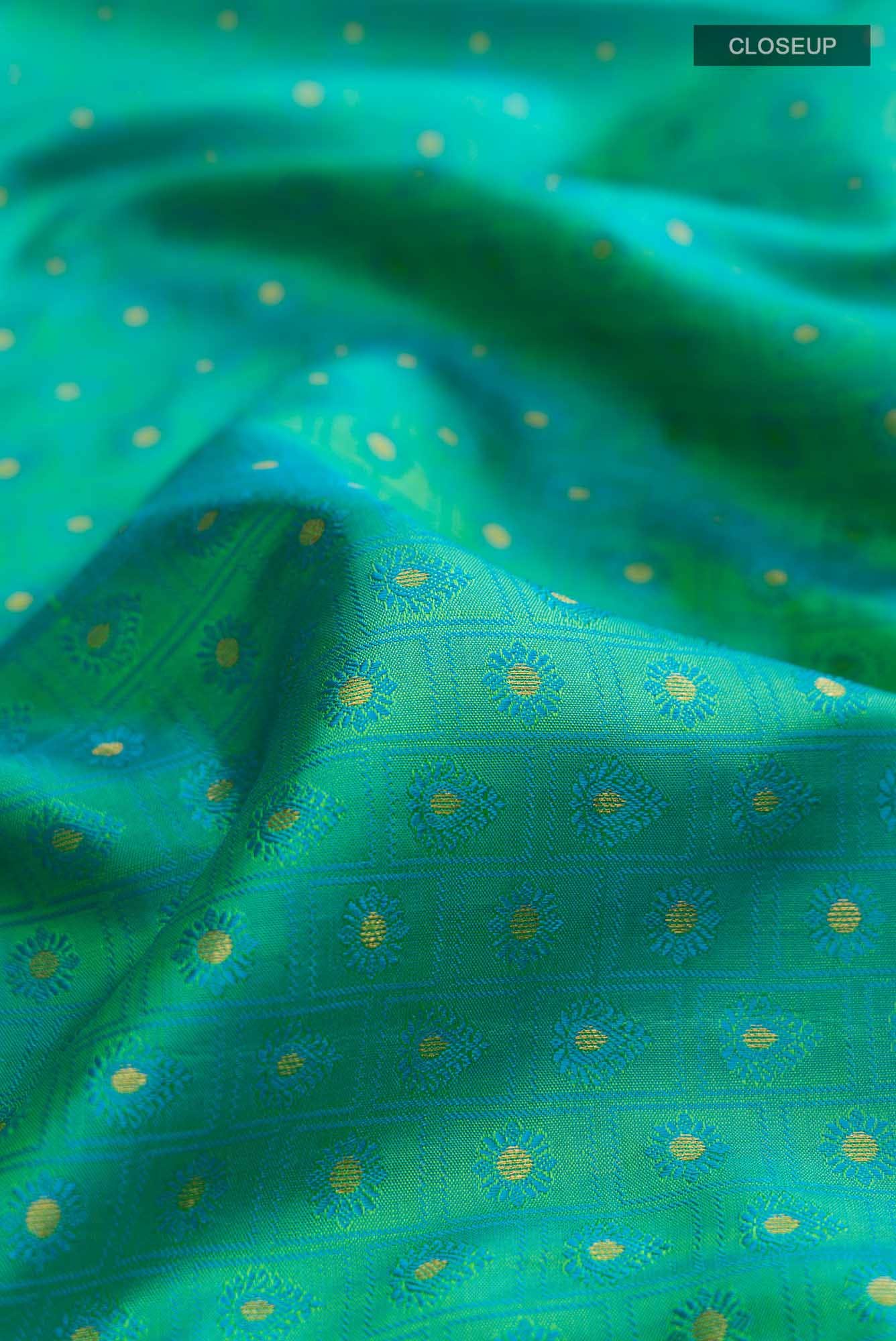 Green Kanchipuram Silk Saree
