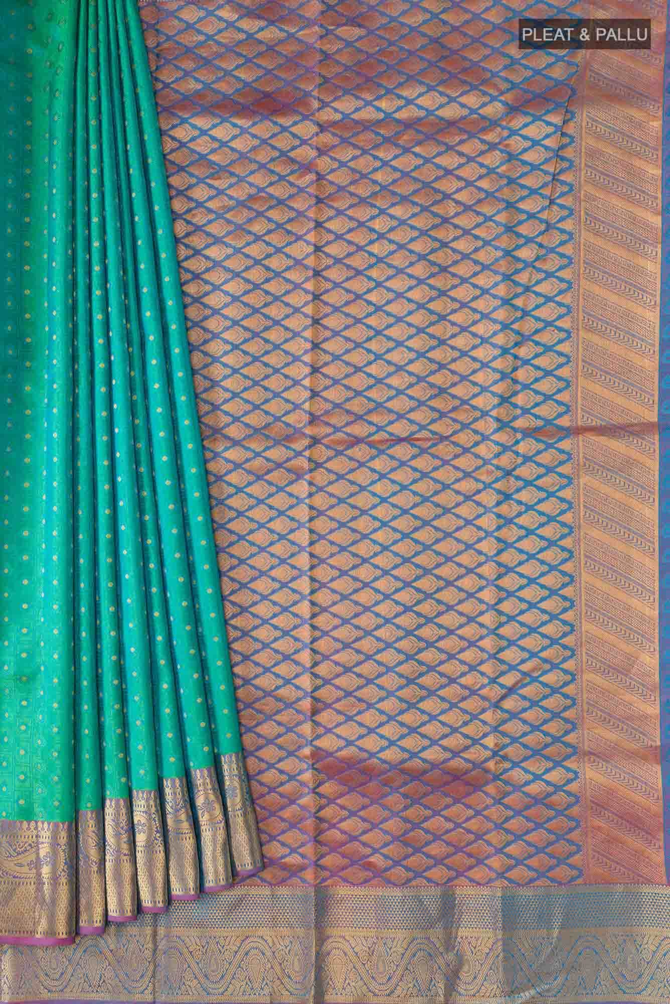 Green Kanchipuram Silk Saree