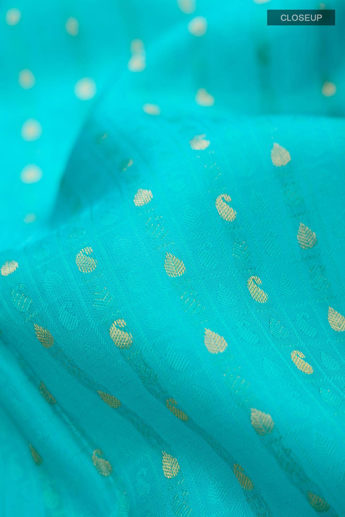 Blue Blended Kanchipuram Silk Saree