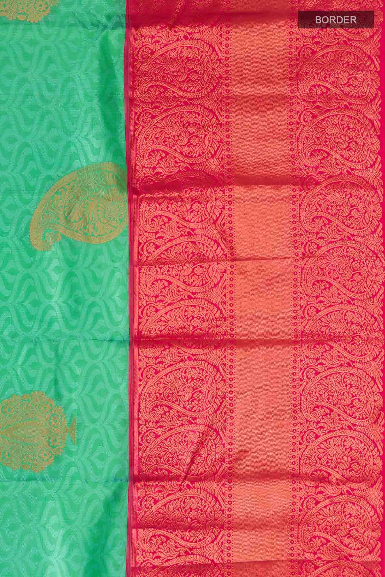 Green Kanchipuram Silk Saree