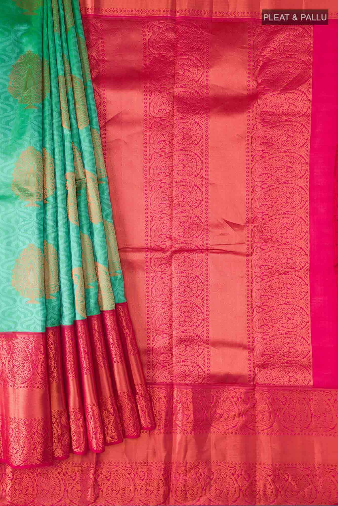 Green Kanchipuram Silk Saree