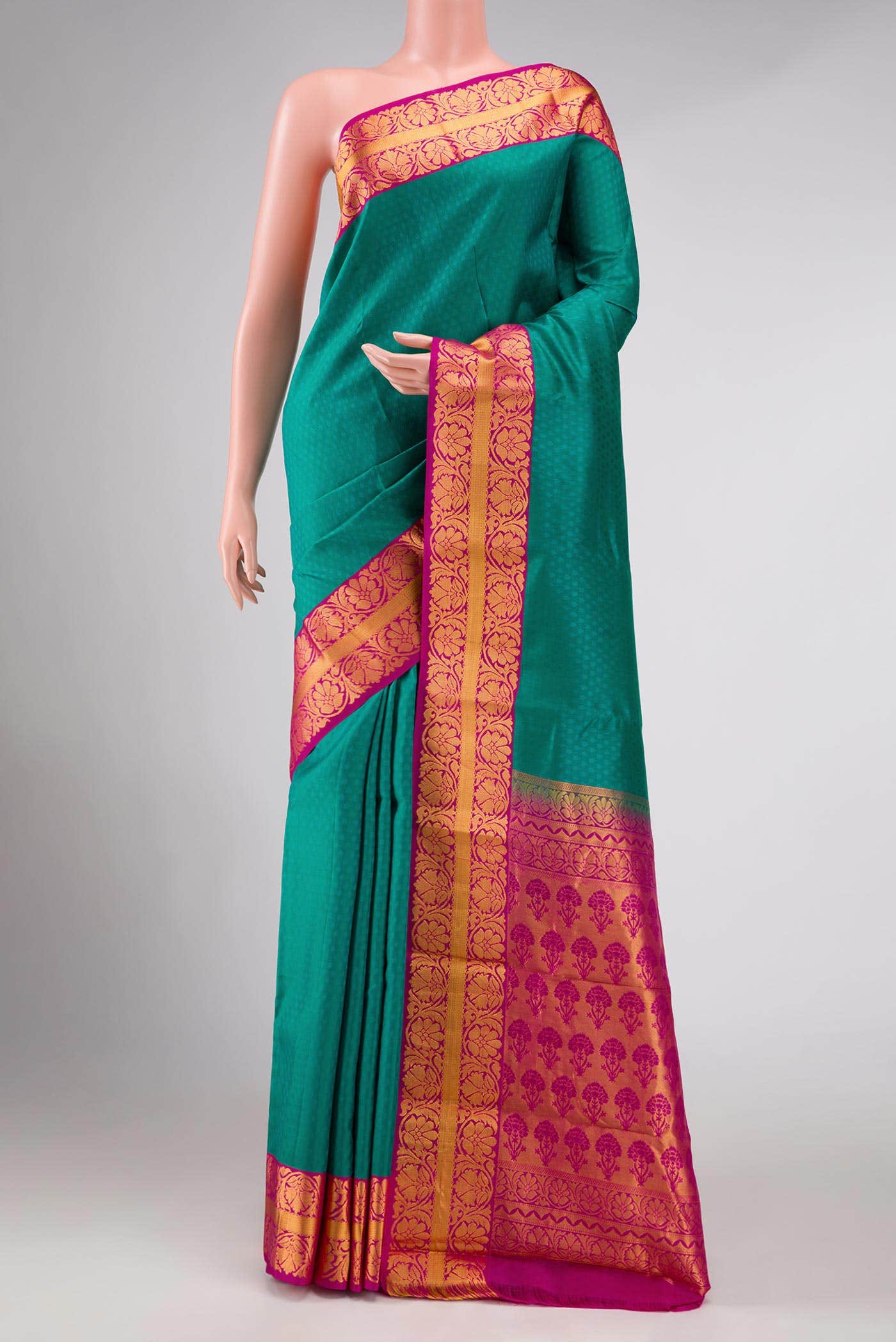 Green Kanchipuram Silk Saree