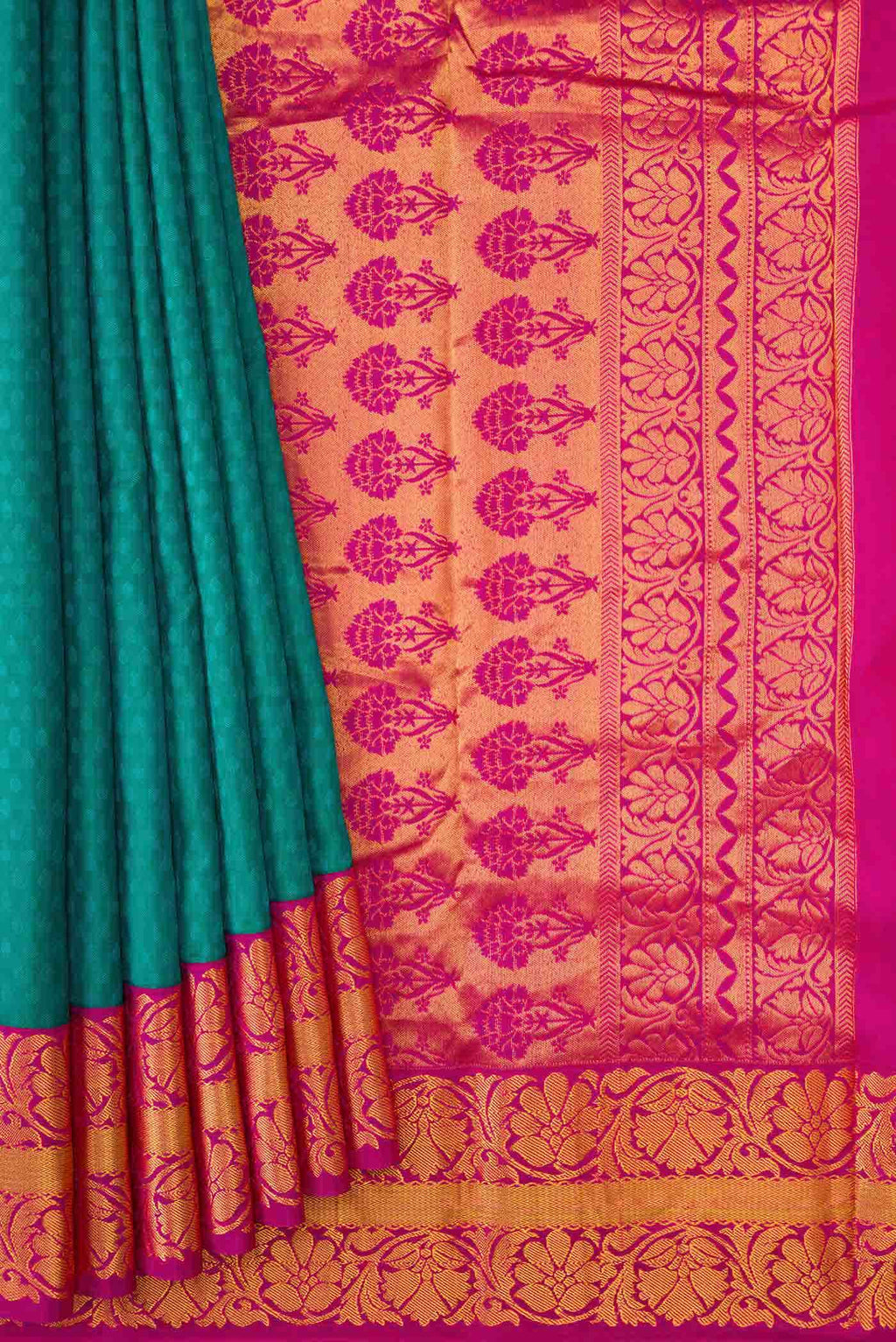 Green Kanchipuram Silk Saree