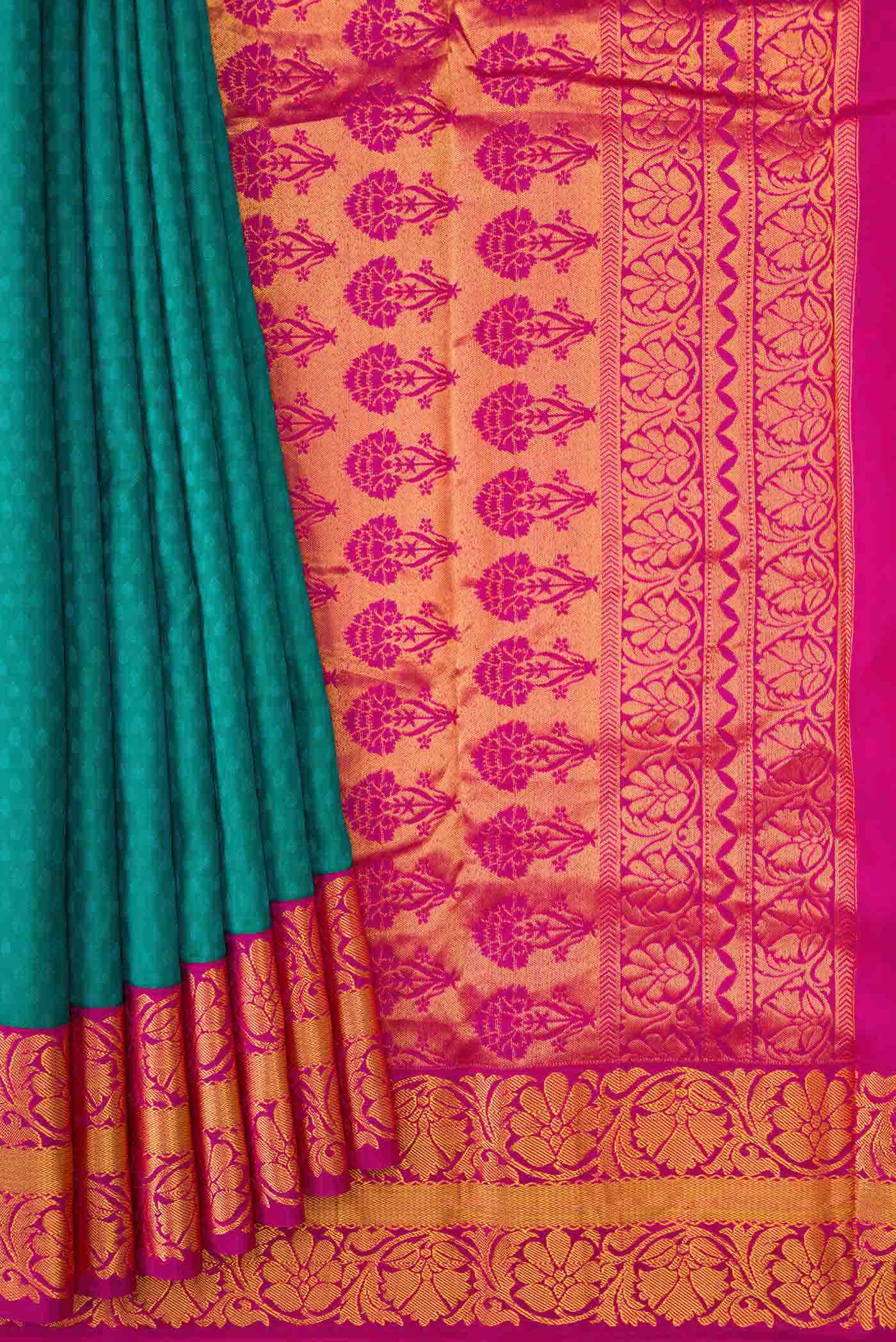 Green Kanchipuram Silk Saree