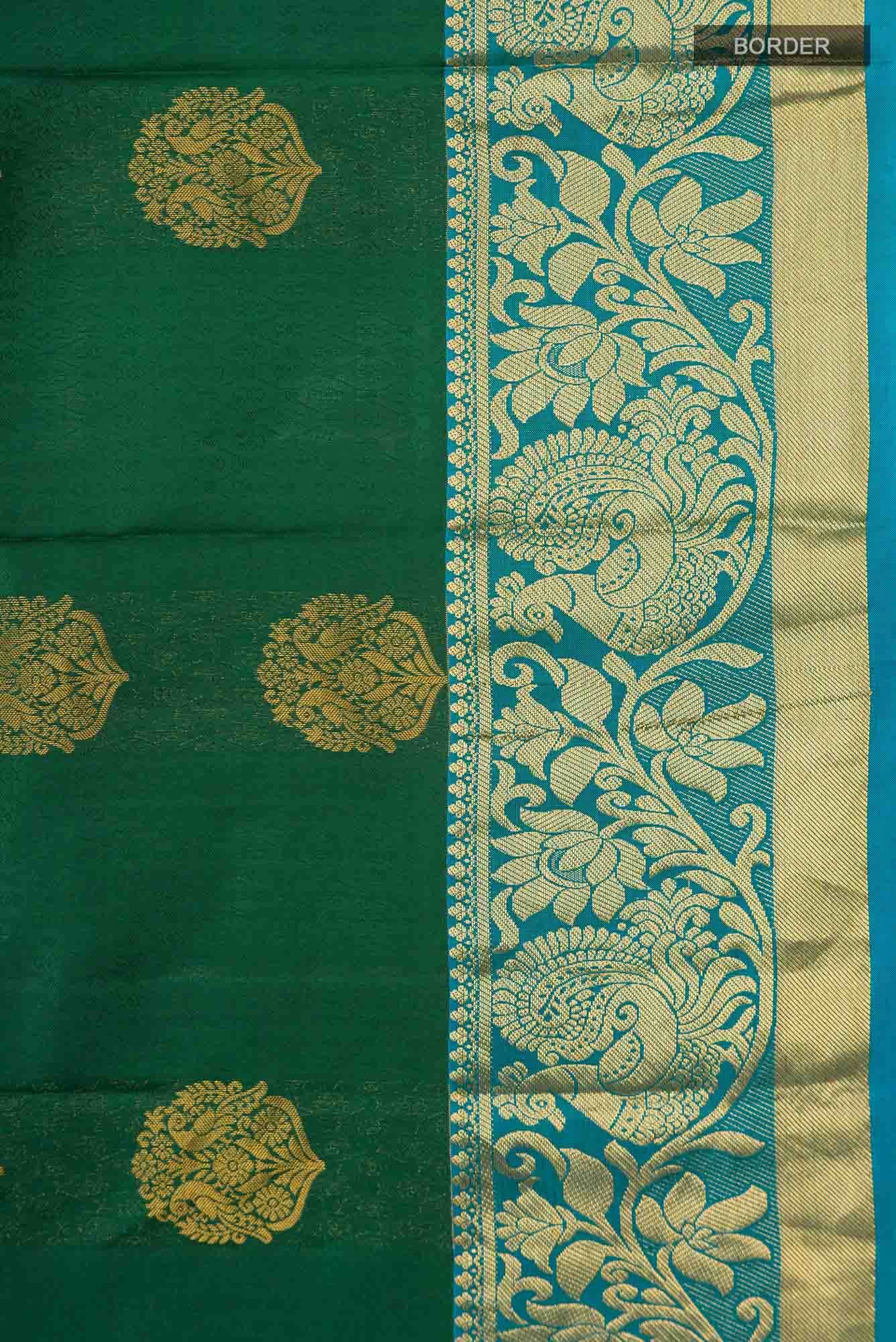 Green Kanchipuram Silk Saree