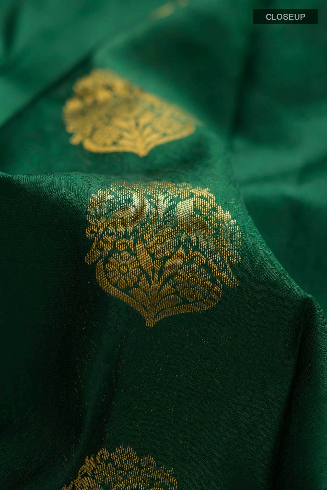 Green Kanchipuram Silk Saree