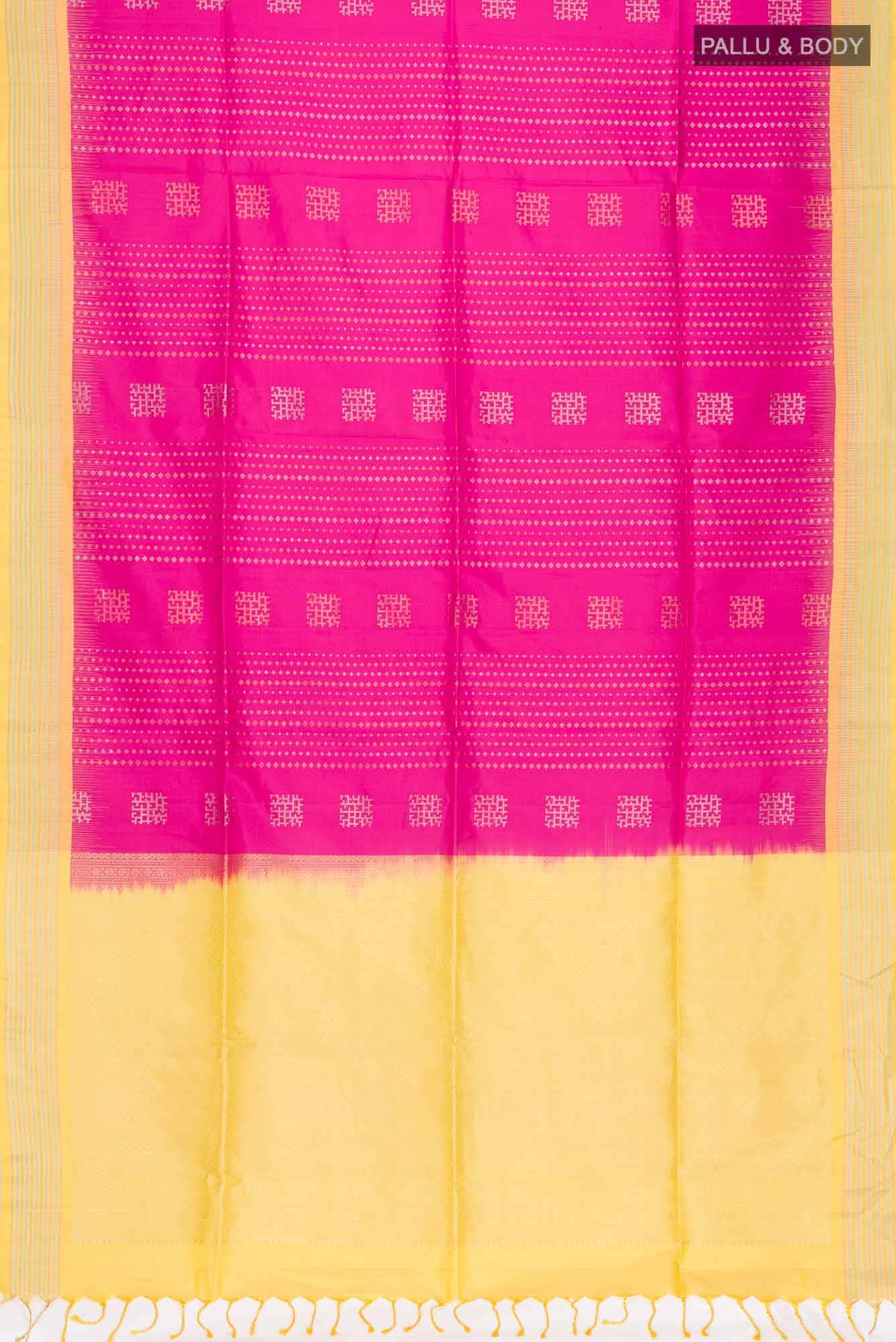 Pink Soft Silk Saree
