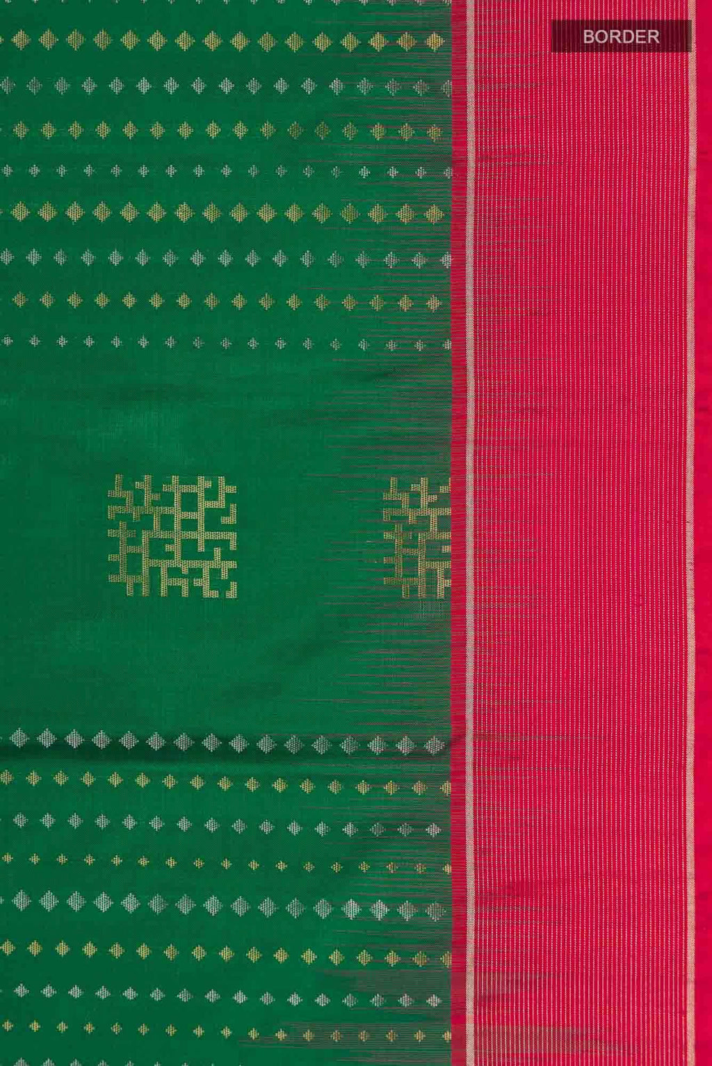 Bottle Green Soft Silk Saree