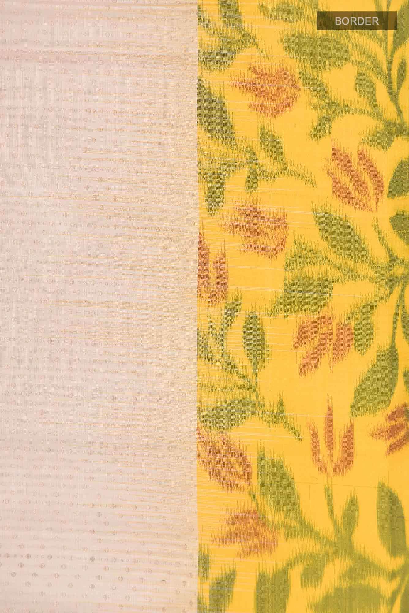 Beige Soft Silk Saree