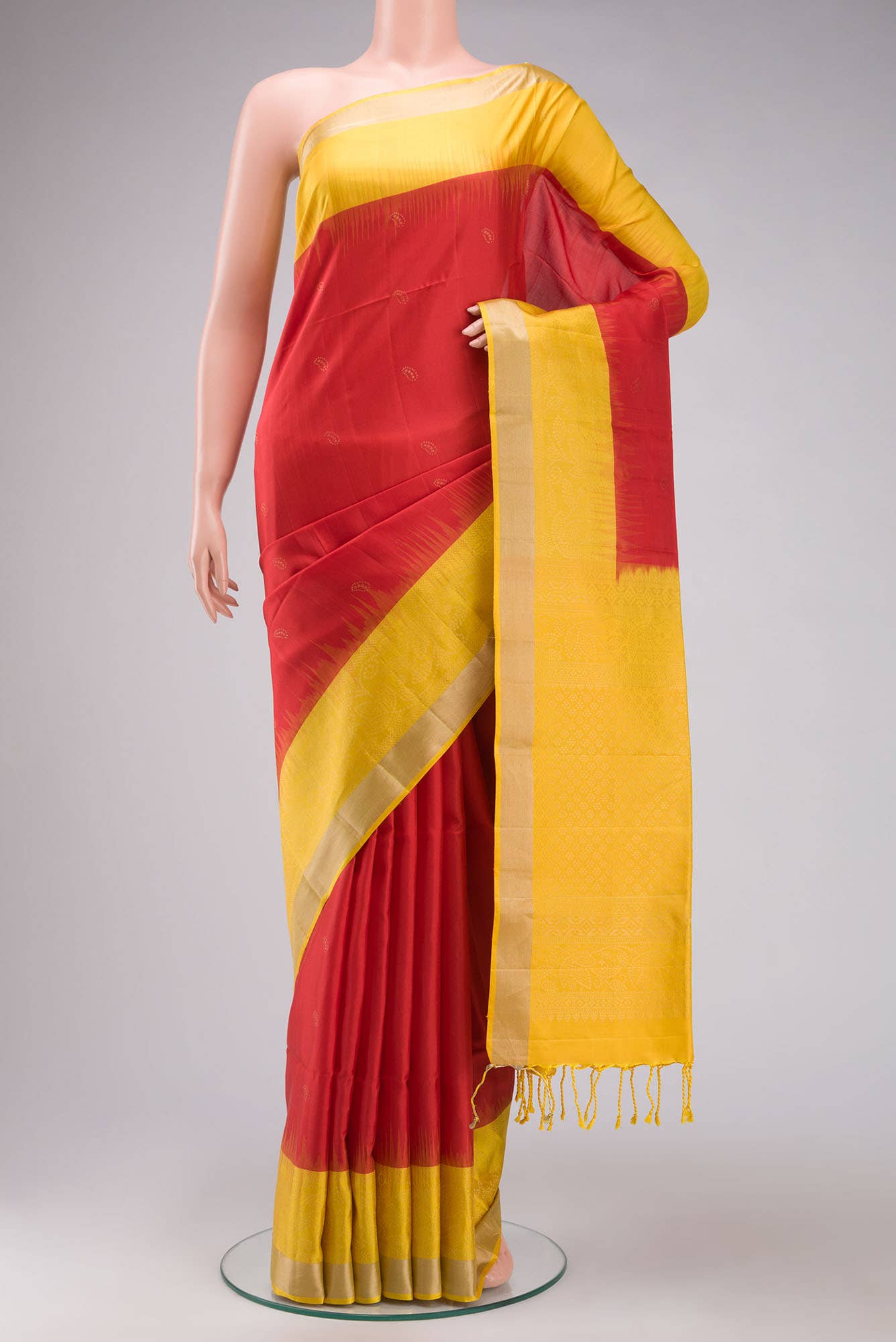 Red Soft Silk Saree