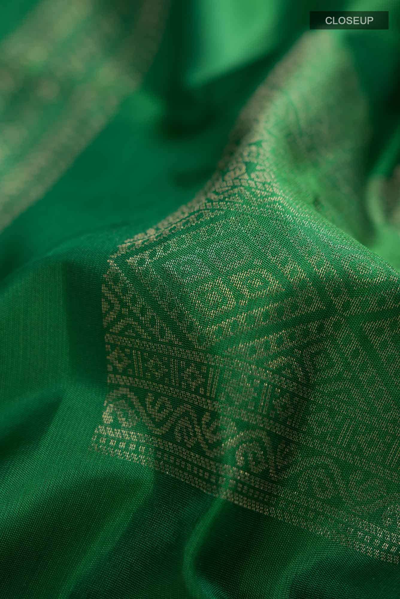 Green Soft Silk Saree