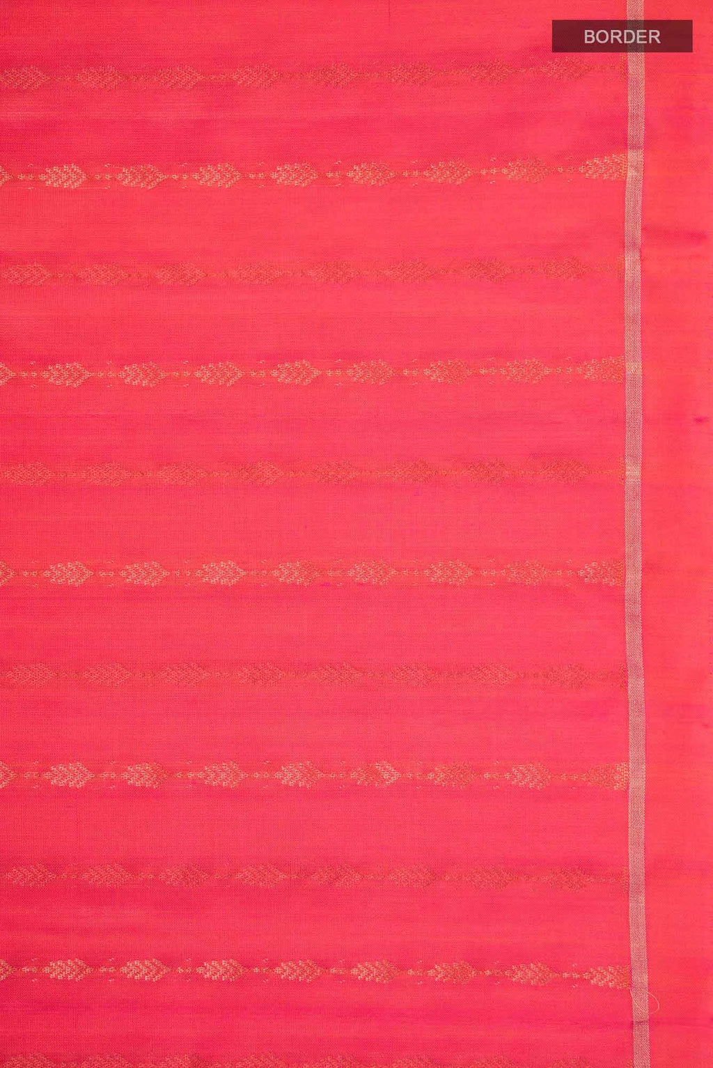 Pink with Orange Dual Tone Soft Silk Saree