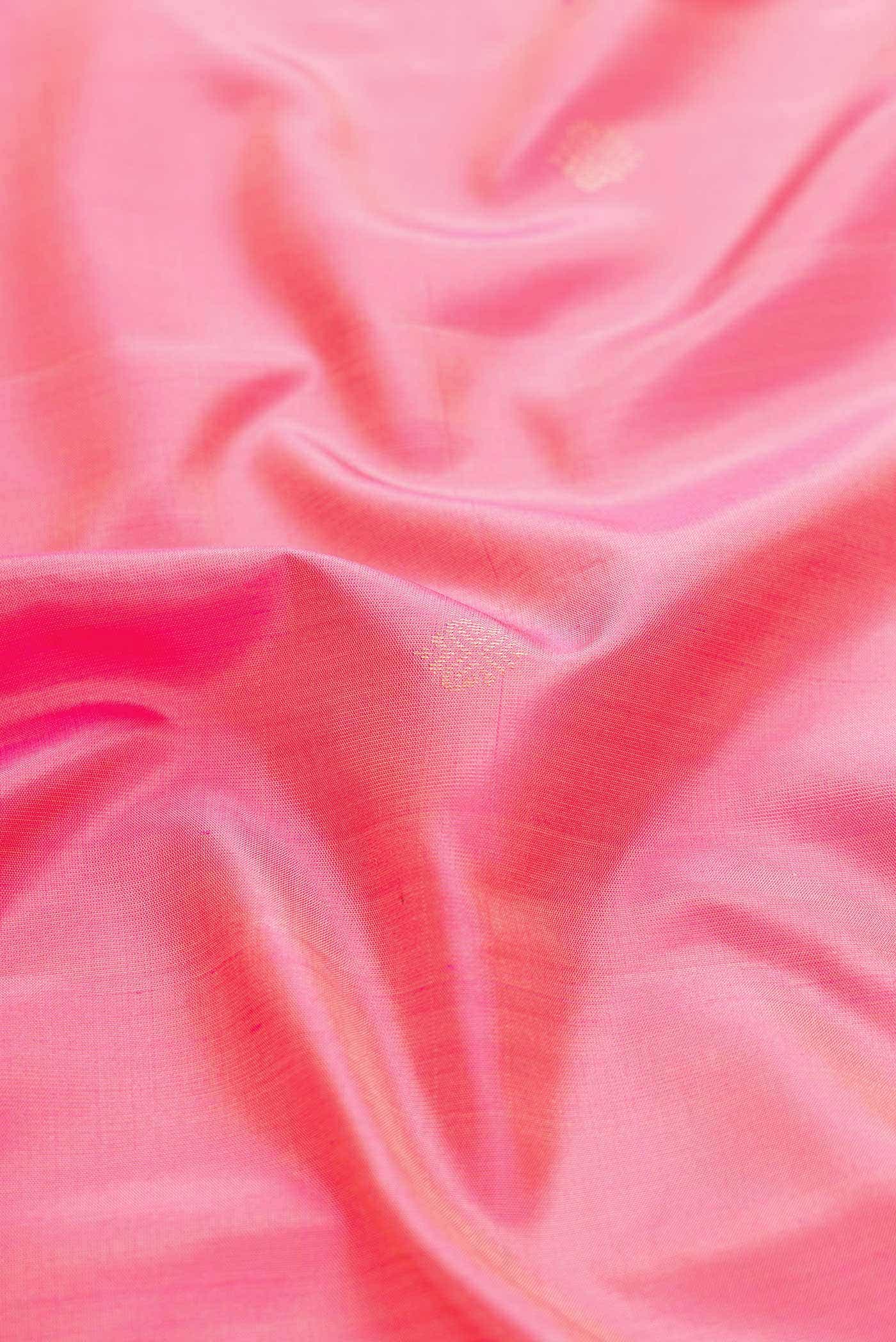 Pink Dual Tone Soft Silk Saree