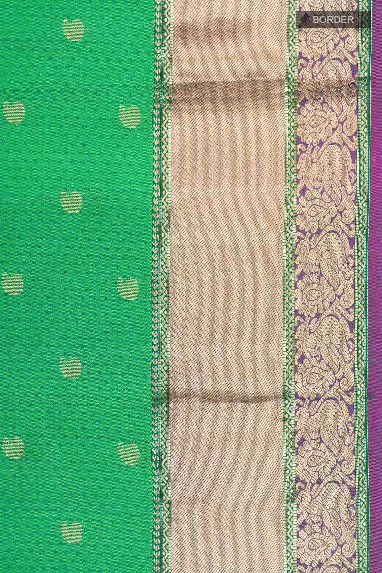 Green Kanchipuram Silk Saree