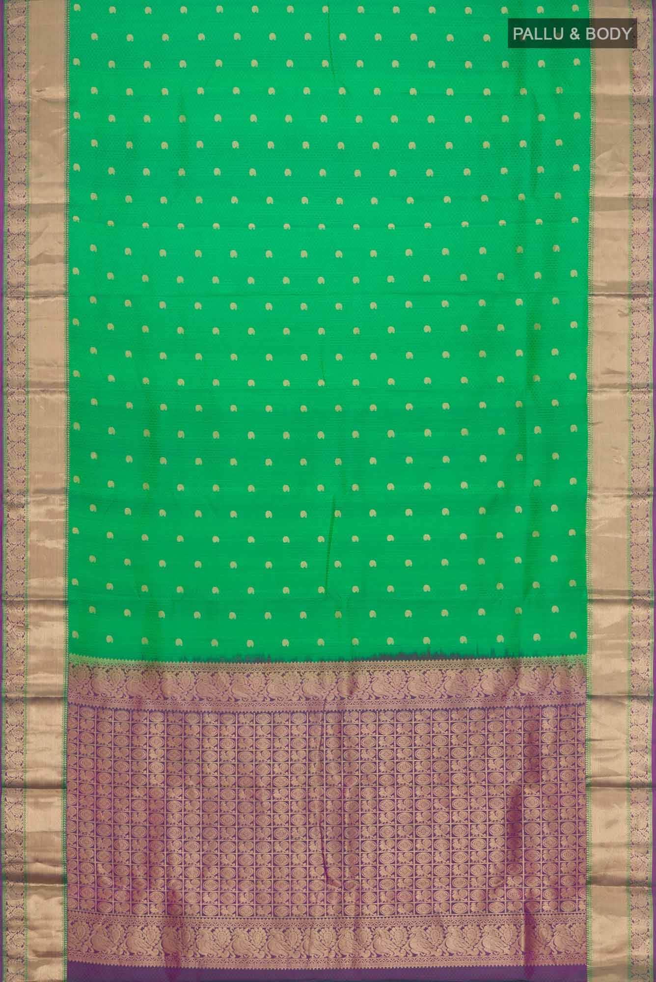 Green Kanchipuram Silk Saree