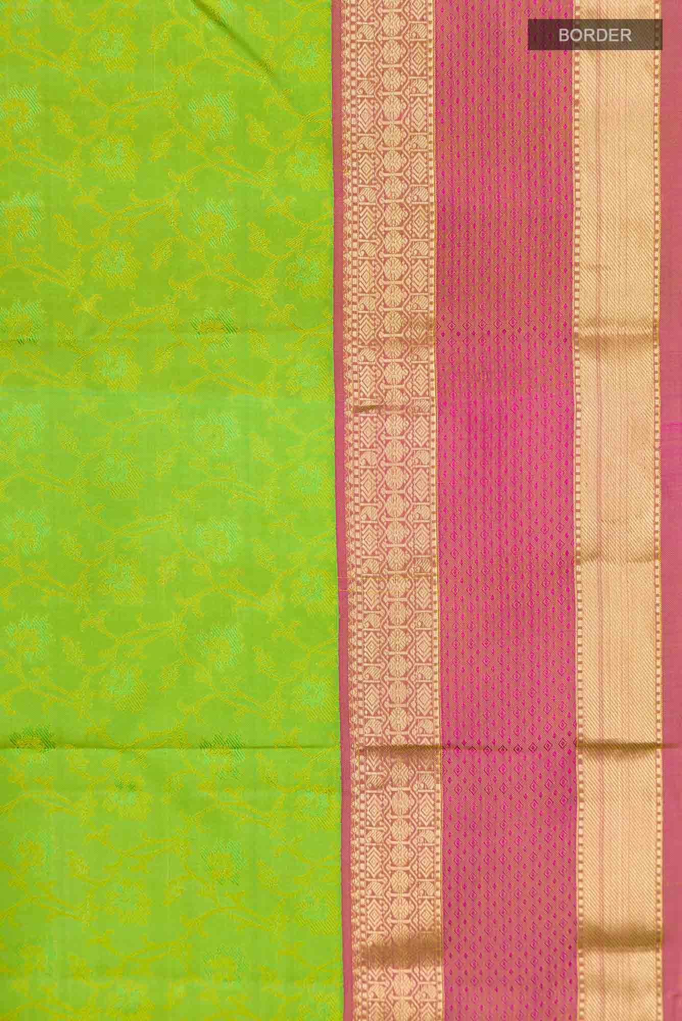 Green Kanchipuram Silk Saree