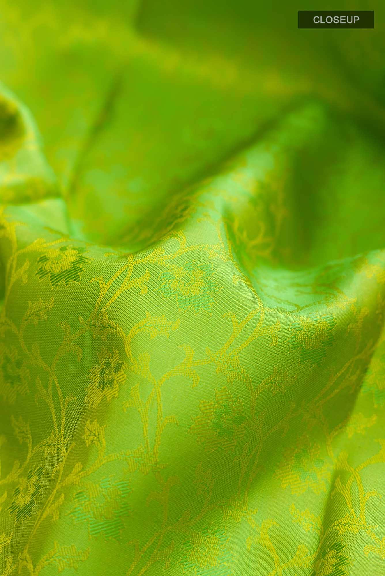 Green Kanchipuram Silk Saree