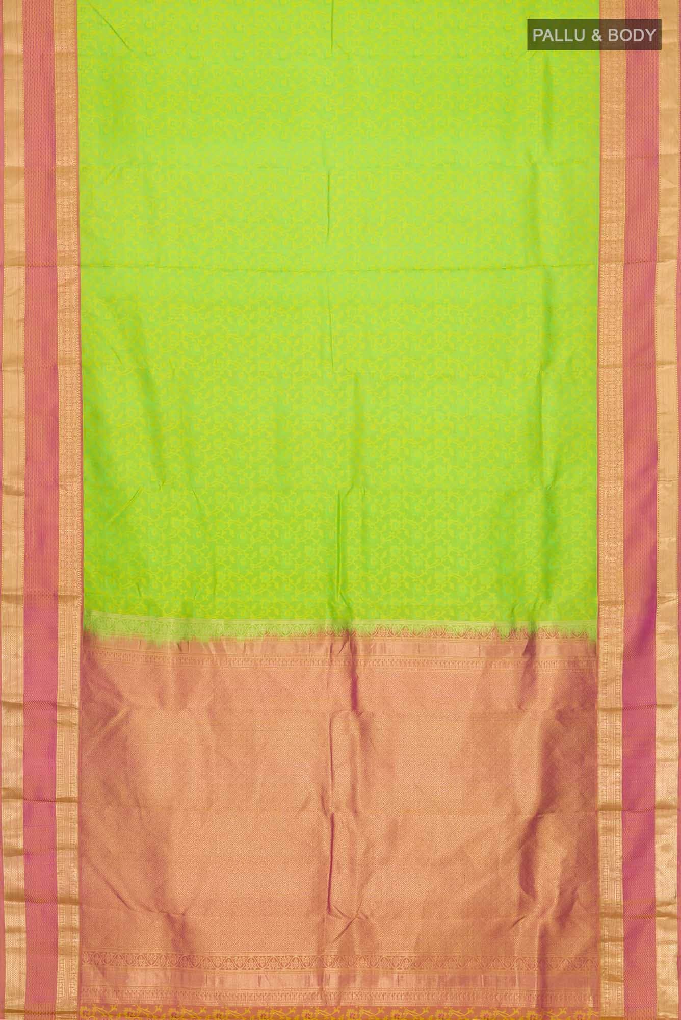 Green Kanchipuram Silk Saree