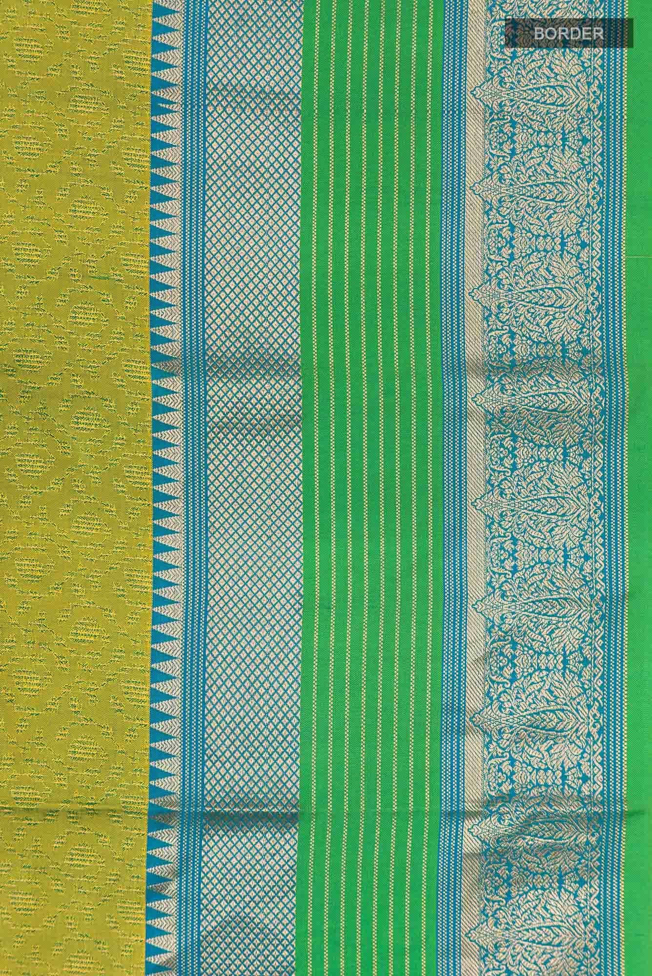 Green Kanchipuram Silk Saree