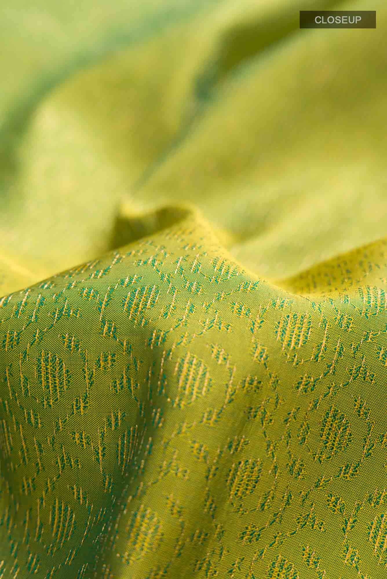 Green Kanchipuram Silk Saree