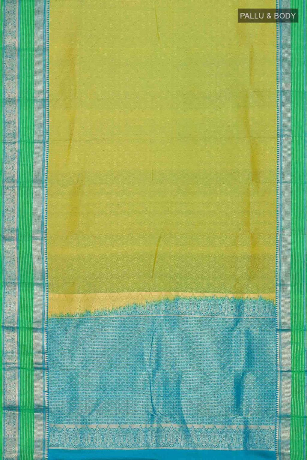 Green Kanchipuram Silk Saree