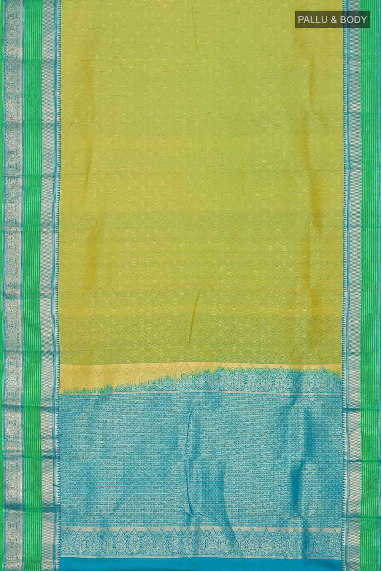 Green Kanchipuram Silk Saree
