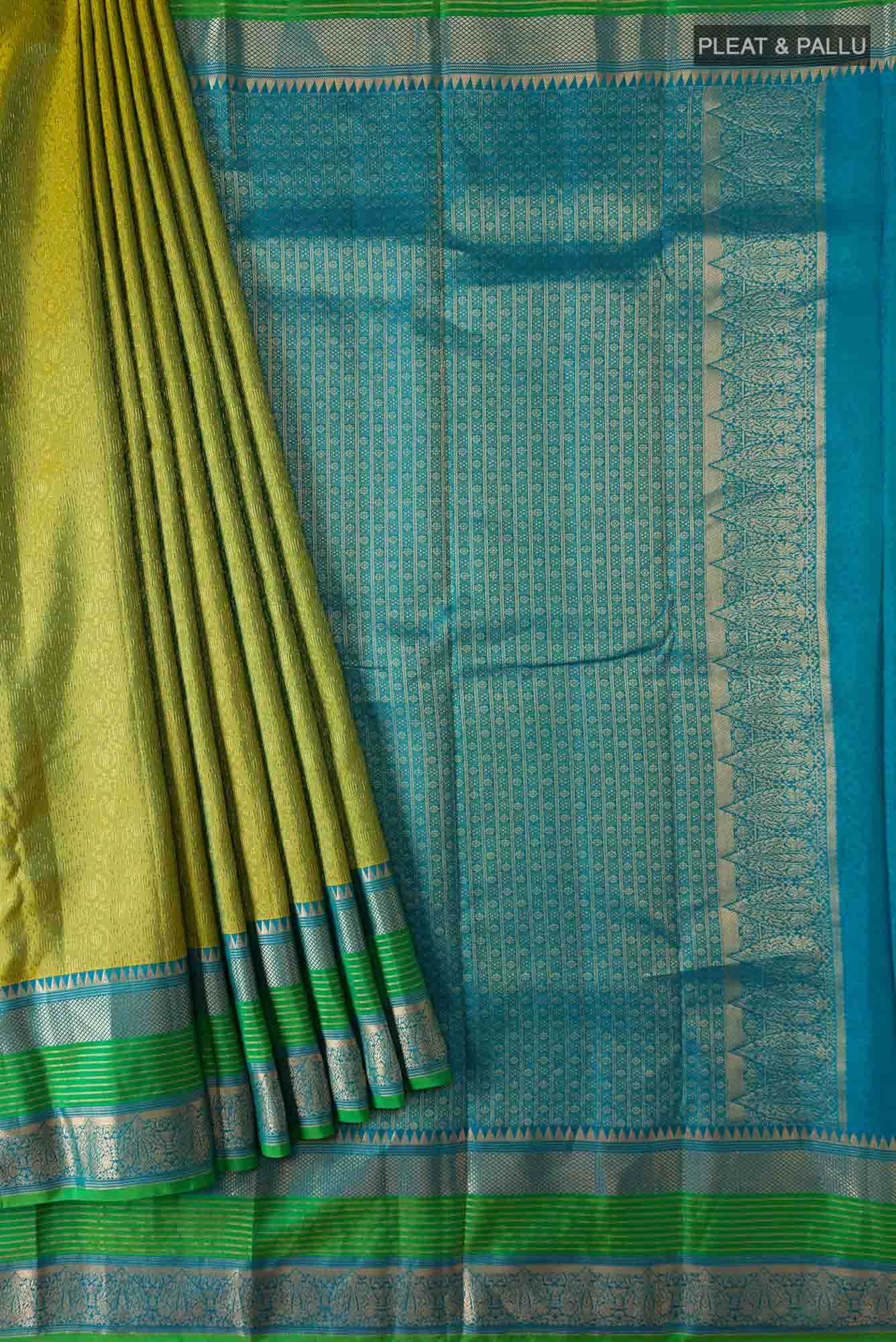 Green Kanchipuram Silk Saree