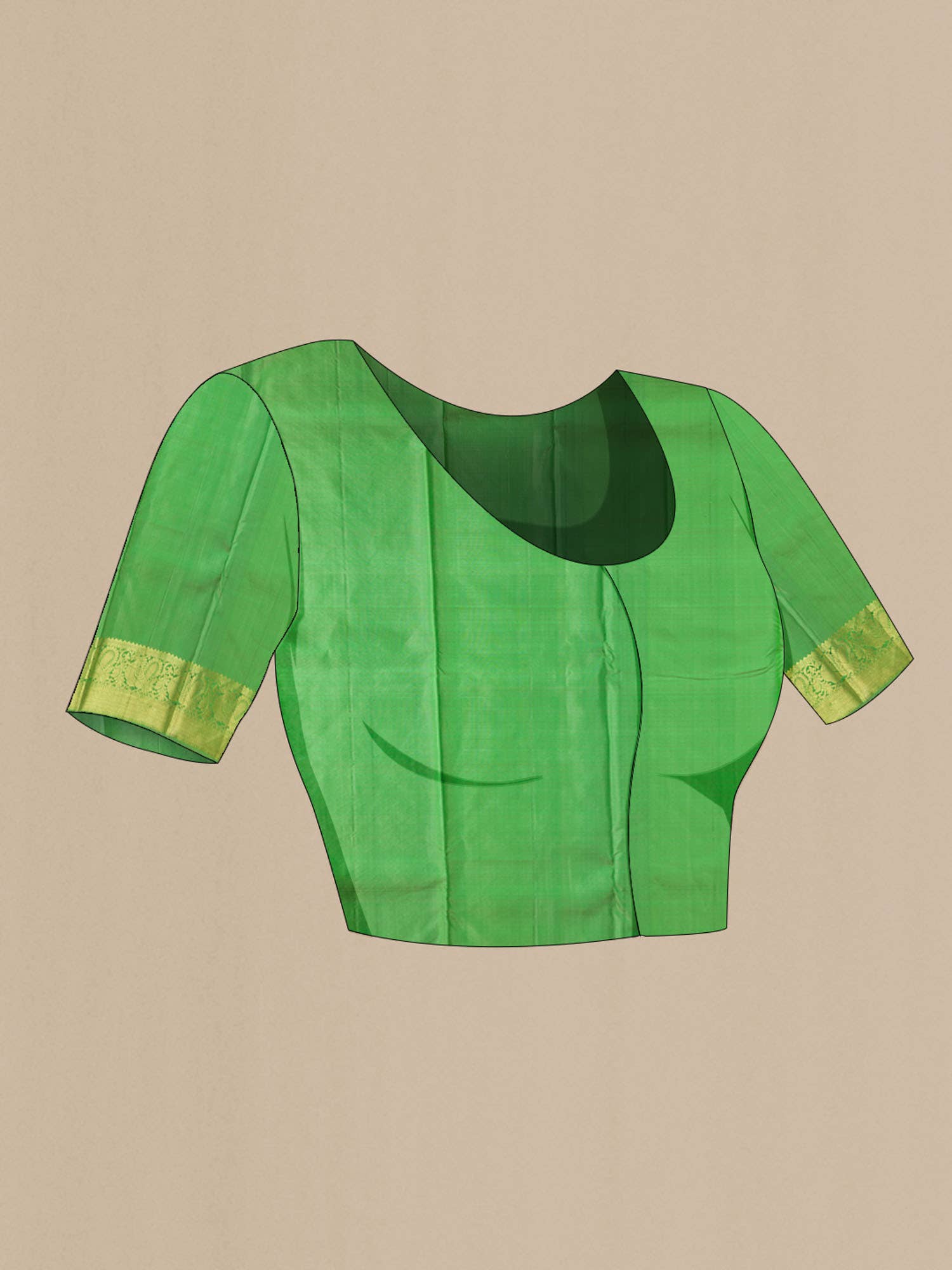 Green Kanchipuram Silk Saree
