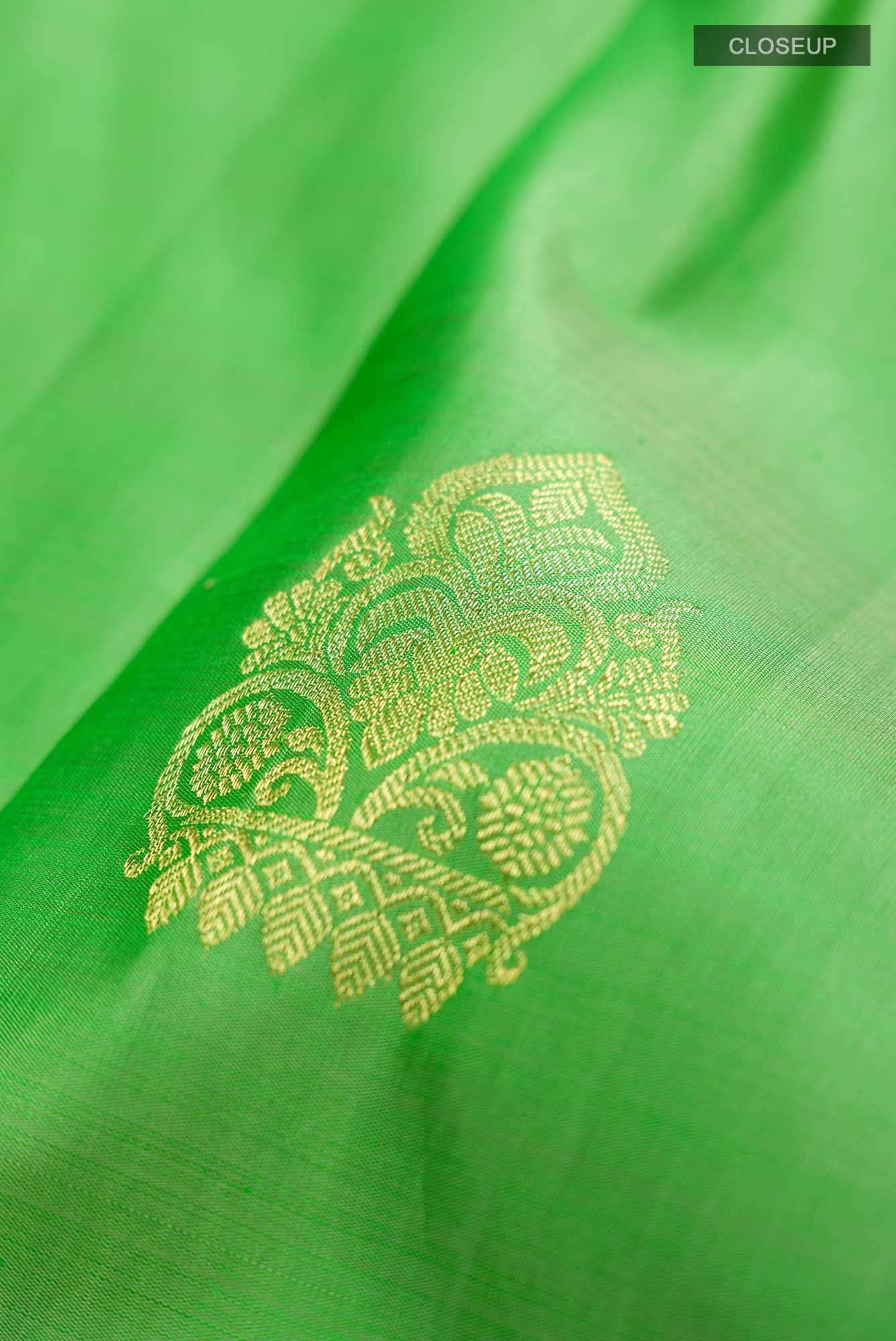 Green Kanchipuram Silk Saree