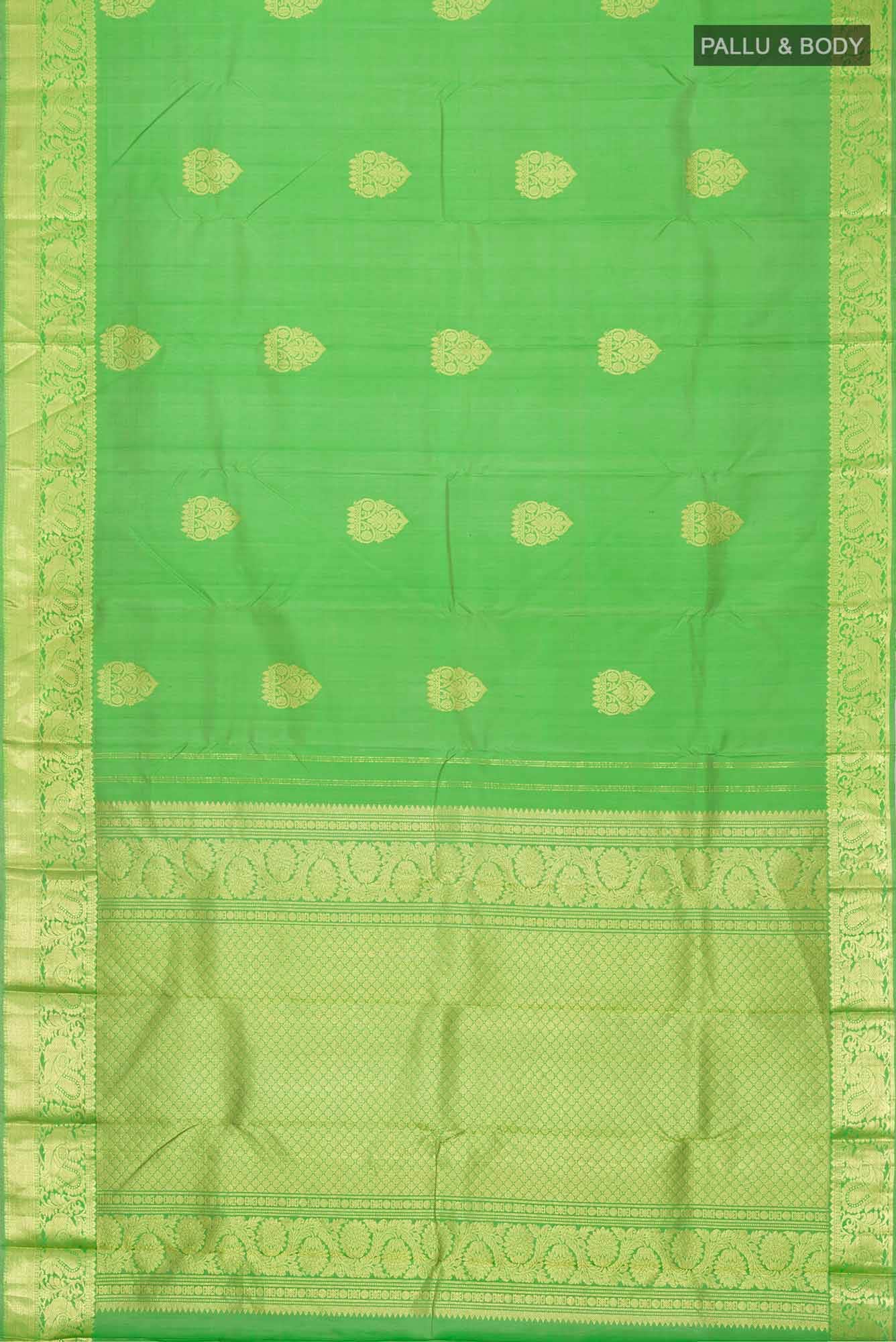 Green Kanchipuram Silk Saree