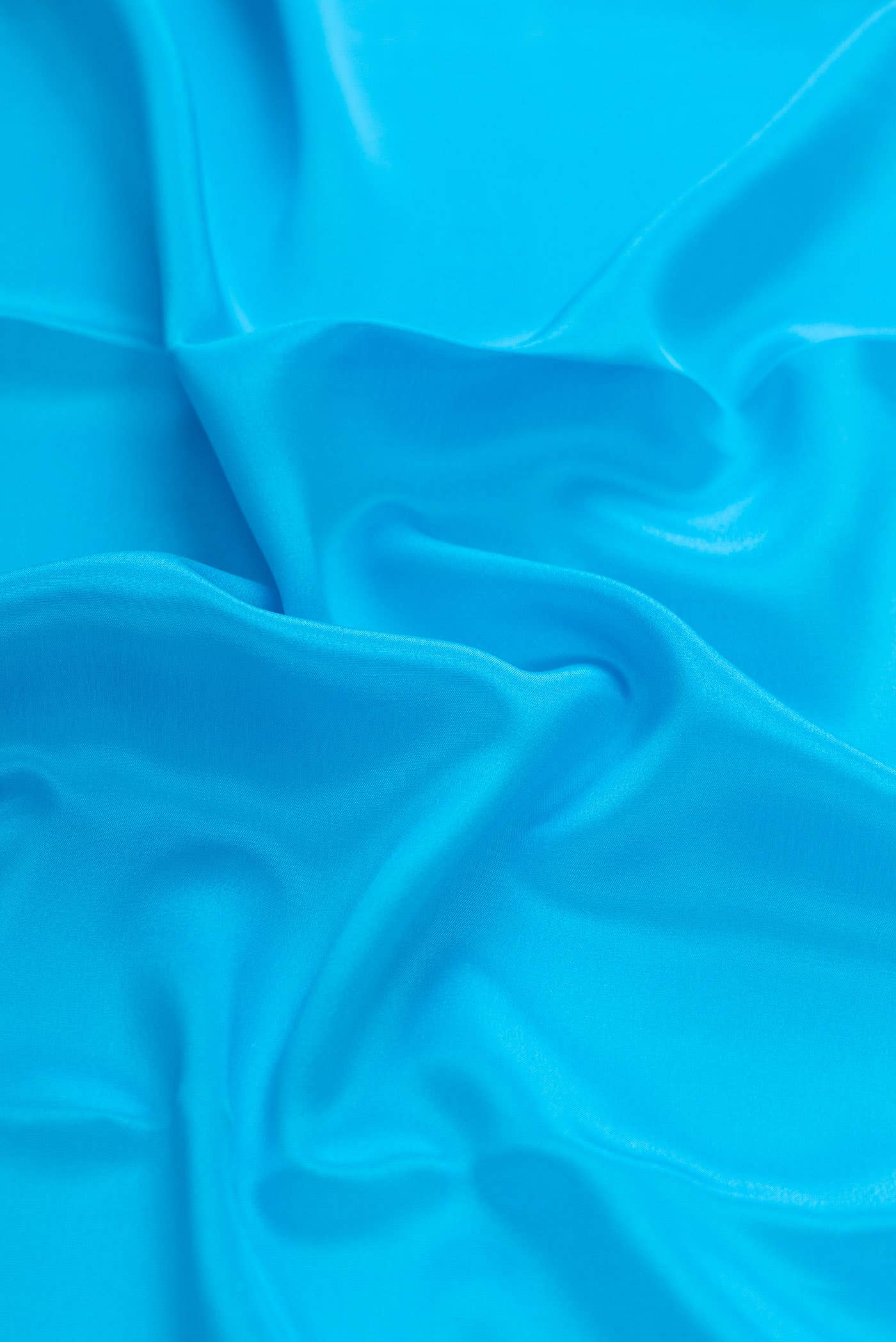 Sky Blue Dual Tone Mysore Crepe Saree