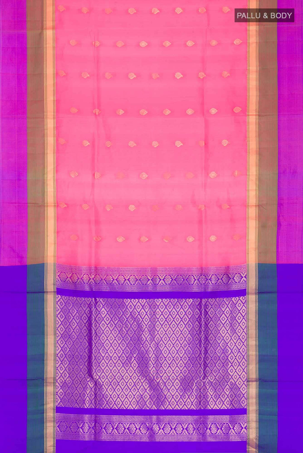 Pink Soft Silk Saree