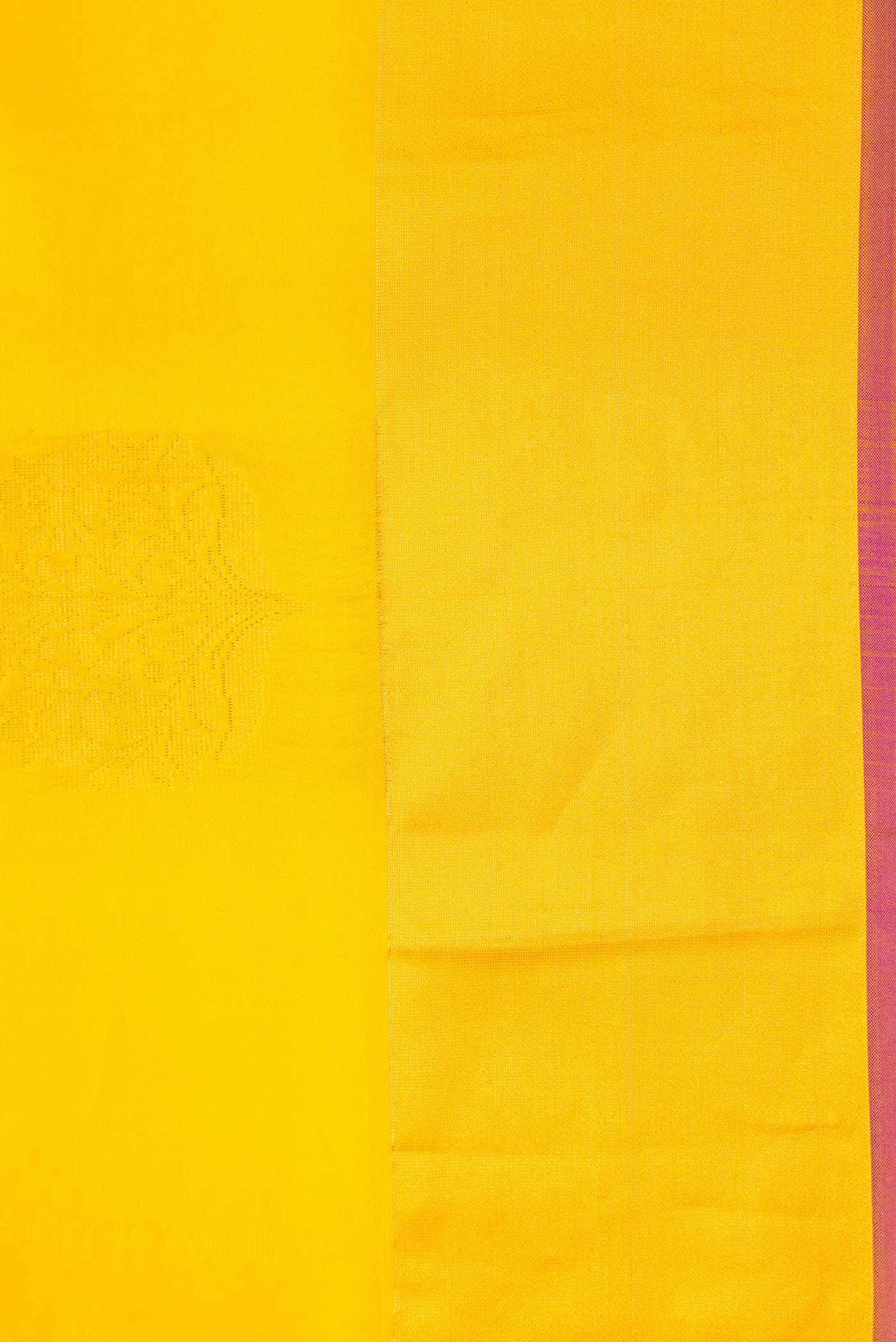 Yellow Soft Silk Saree